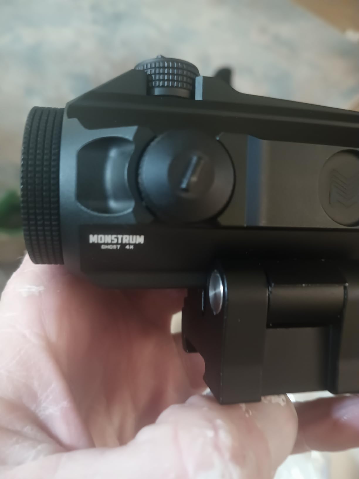 Monstrum Ghost G3 4X Magnifier with Flip-to-Side Mount customer photo 2