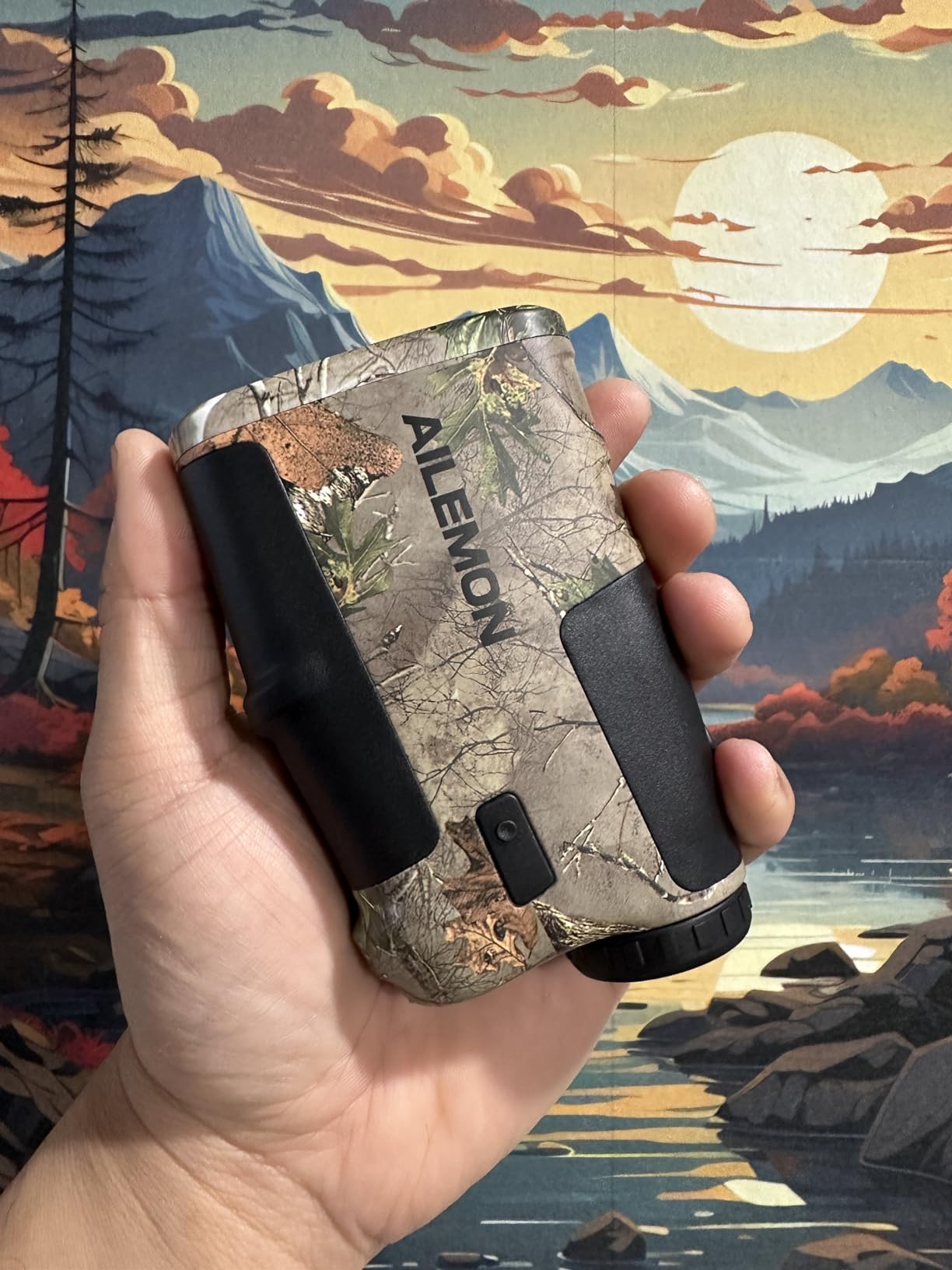 AILEMON Hunt Rangefinder Laser Range Finder Camo 900 Yards customer photo 2