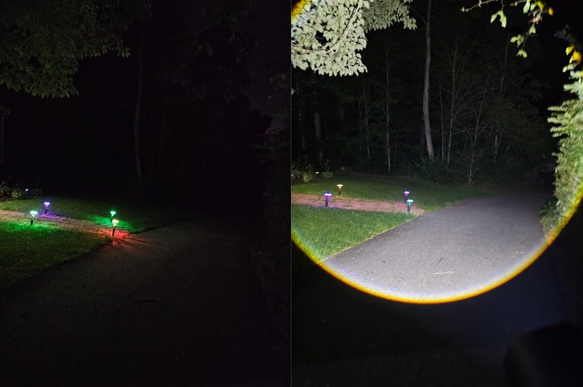 PHIXTON Rechargeable Flashlights High Lumens 100000 Super Bright Long Range 3280FT customer photo 2