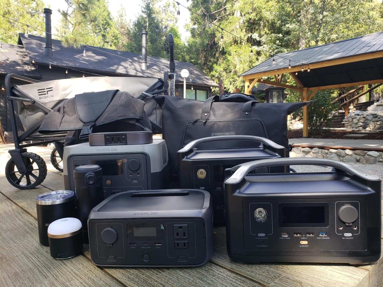 EF ECOFLOW Portable Power Station RIVER 3, 245Wh 550W | 1 Hr Fast Charging, LiFePO4 Battery, X-Boost 600W Solar Generator for Outdoor Camping/RVs/Home Use customer photo 2