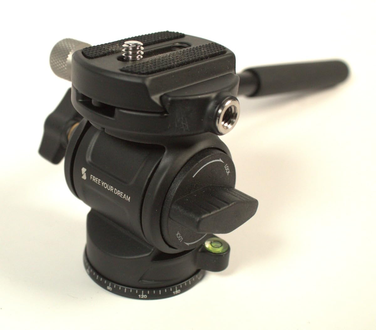 SMALLRIG Video Head, Tripod Fluid Head for Cameras/DSLR CH3 | Max Load 3kg / 6.6lb, Quick Release Plate for Arca, Support 360 Swivel and 90 / -70 Tilt customer photo 1