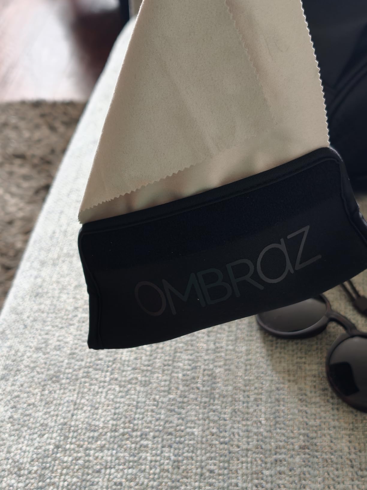 Ombraz Armless Sunglasses - Viale, Regular Size - Retainer Cord, UV 400, ANSI Z87.1 customer photo 2