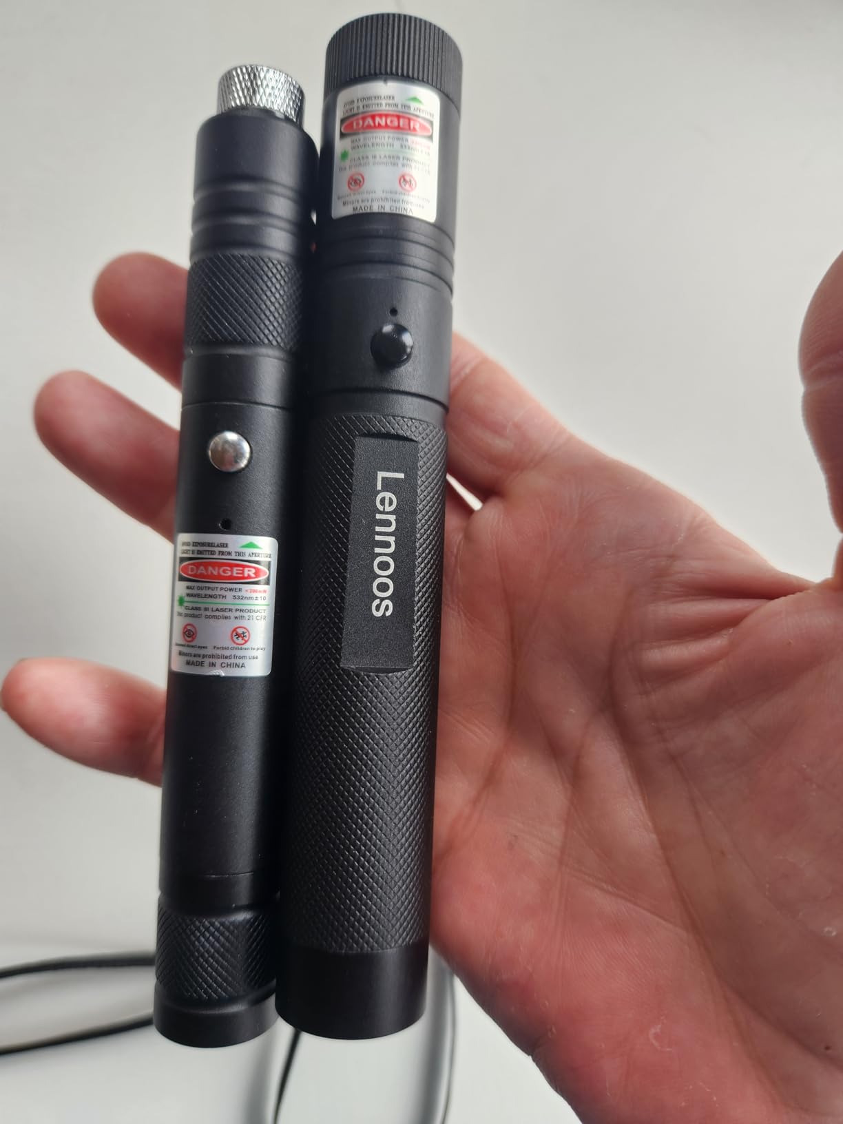 Advanced Long-Range Laser Pointer High Power - Rechargeable Green Laser Pointer with Removable Star Cap - Versatile Laser Pen for Astronomy Construction Presentations and Outdoor Adventures customer photo 1