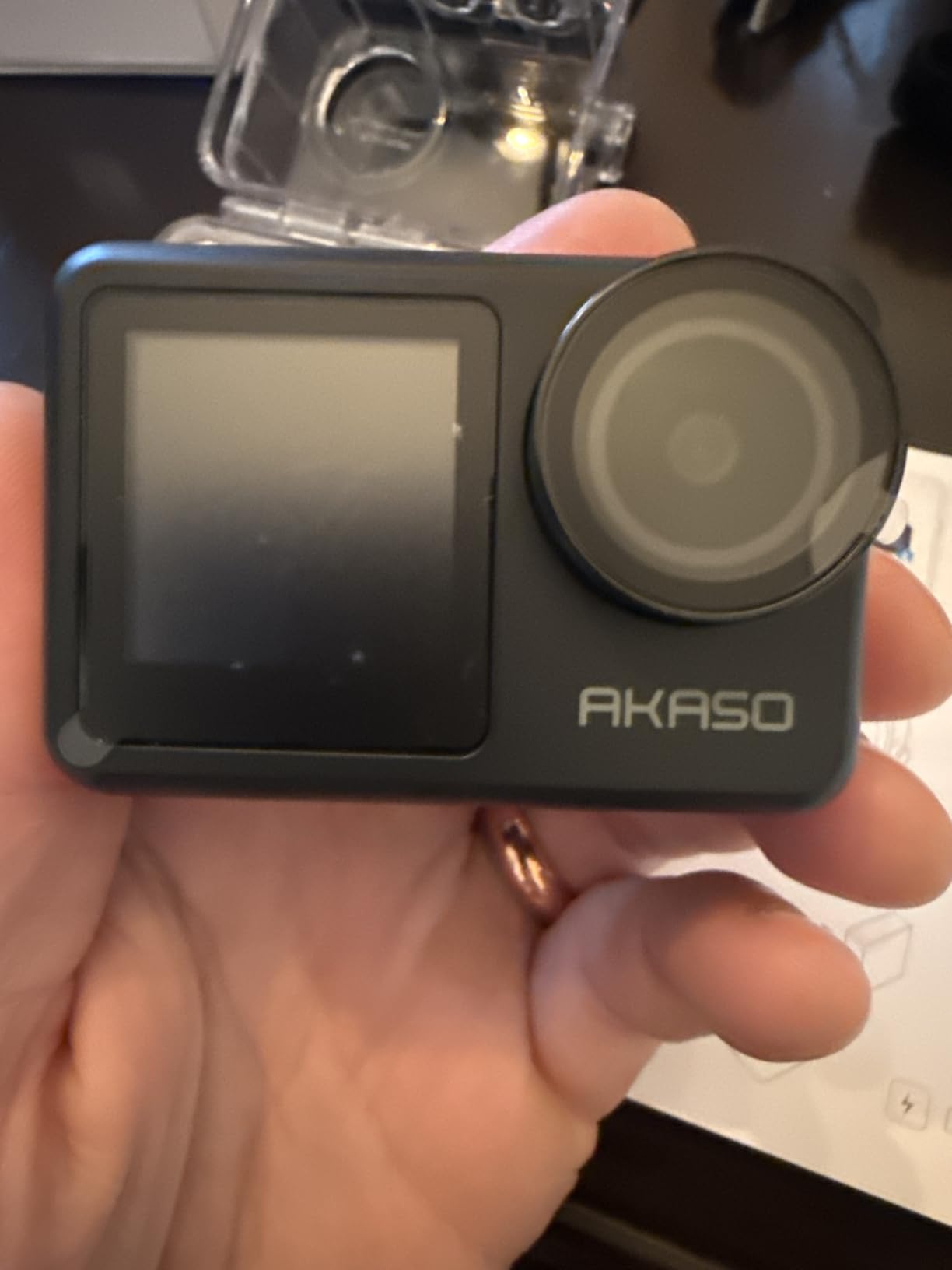 AKASO Brave 7 LE 4K30FPS 20MP WiFi Action Camera with Touch Screen EIS 2.0 Zoom Remote Control 131ft Waterproof Underwater Camera with Waterproof Floating Hand Grip and Carrying Case Bundle customer photo 1