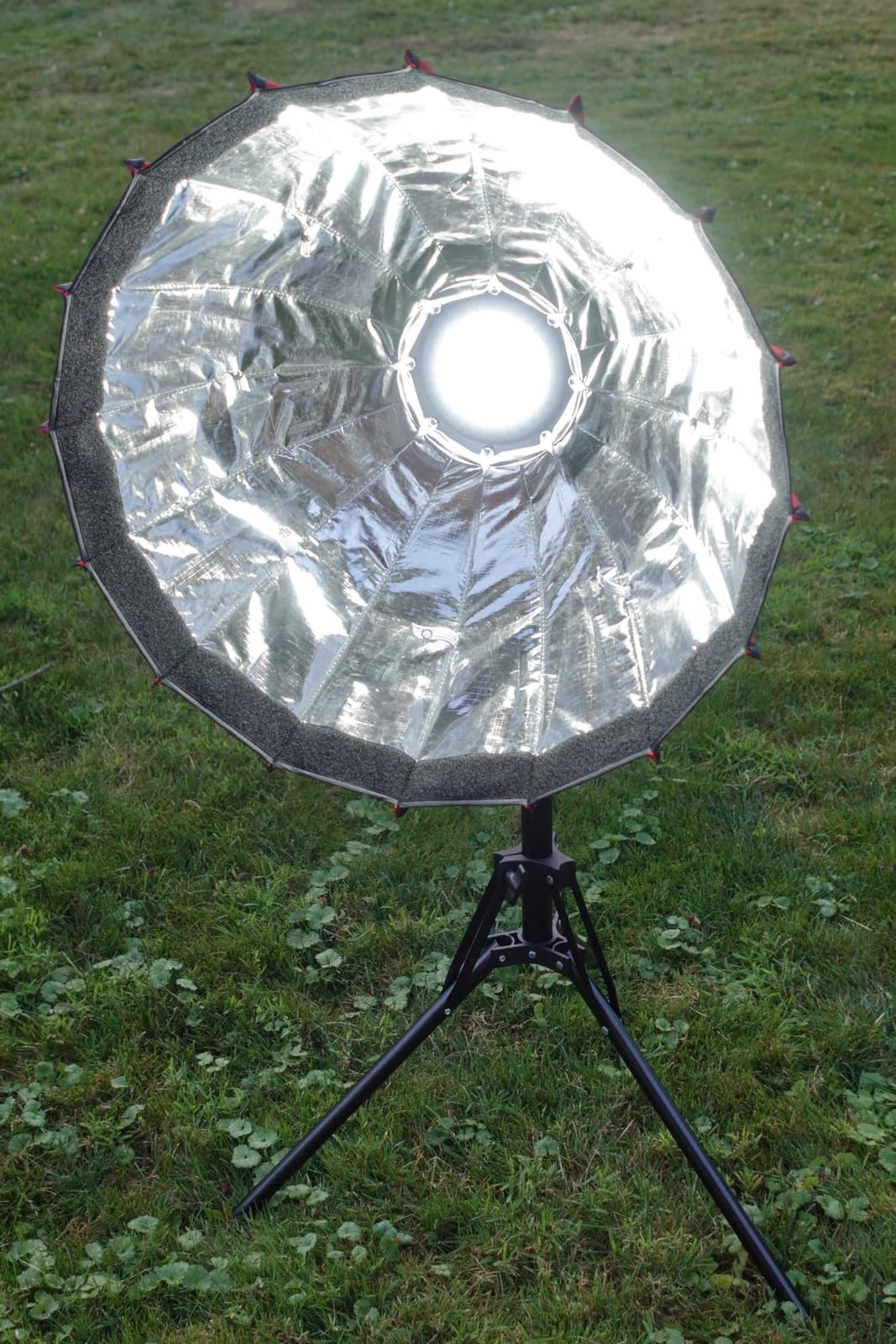 21in/55cm 60W LED Softbox Light with Rechargeable Battery/Grid | Dimmable Handheld Softbox for Studio Outdoor Portrait Products Photography Live Streaming Video Recording customer photo 1