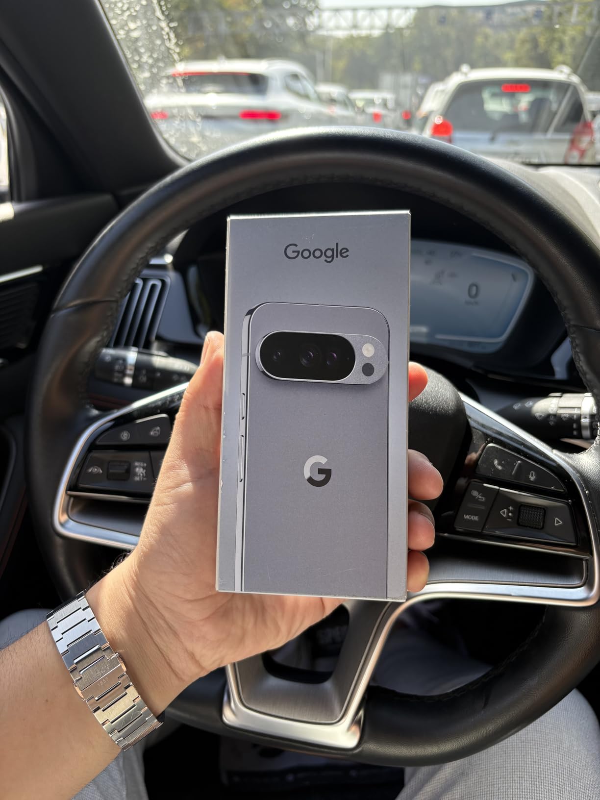 Google Pixel 10 Pro - Unlocked Smartphone with Gemini - Obsidian - 128 GB customer photo 1