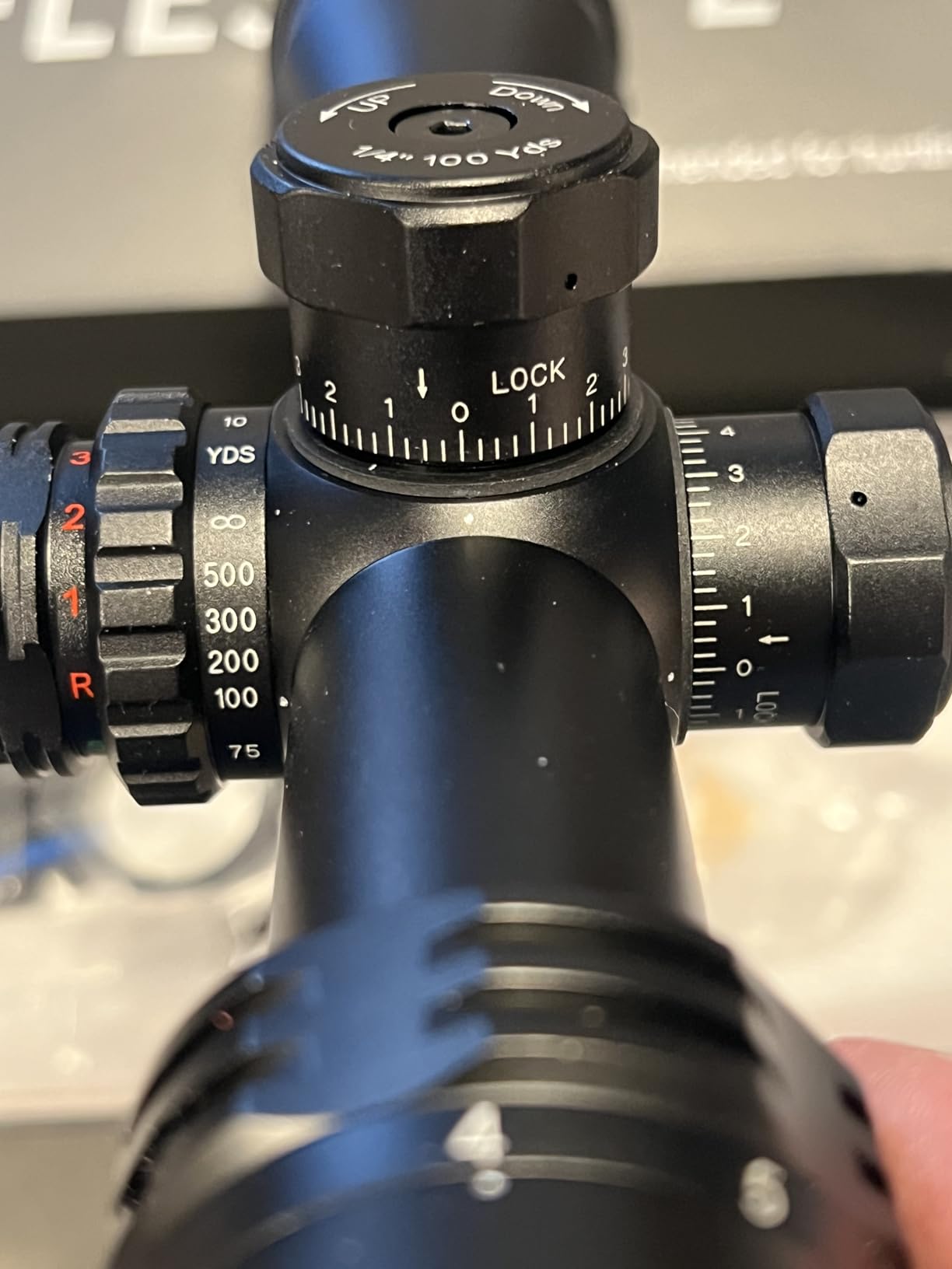 UUQ 4-16x44 Rifle Scope, Side Focus Parallax, 30mm Tube, R/G Mil-Dot Reticle customer photo 2