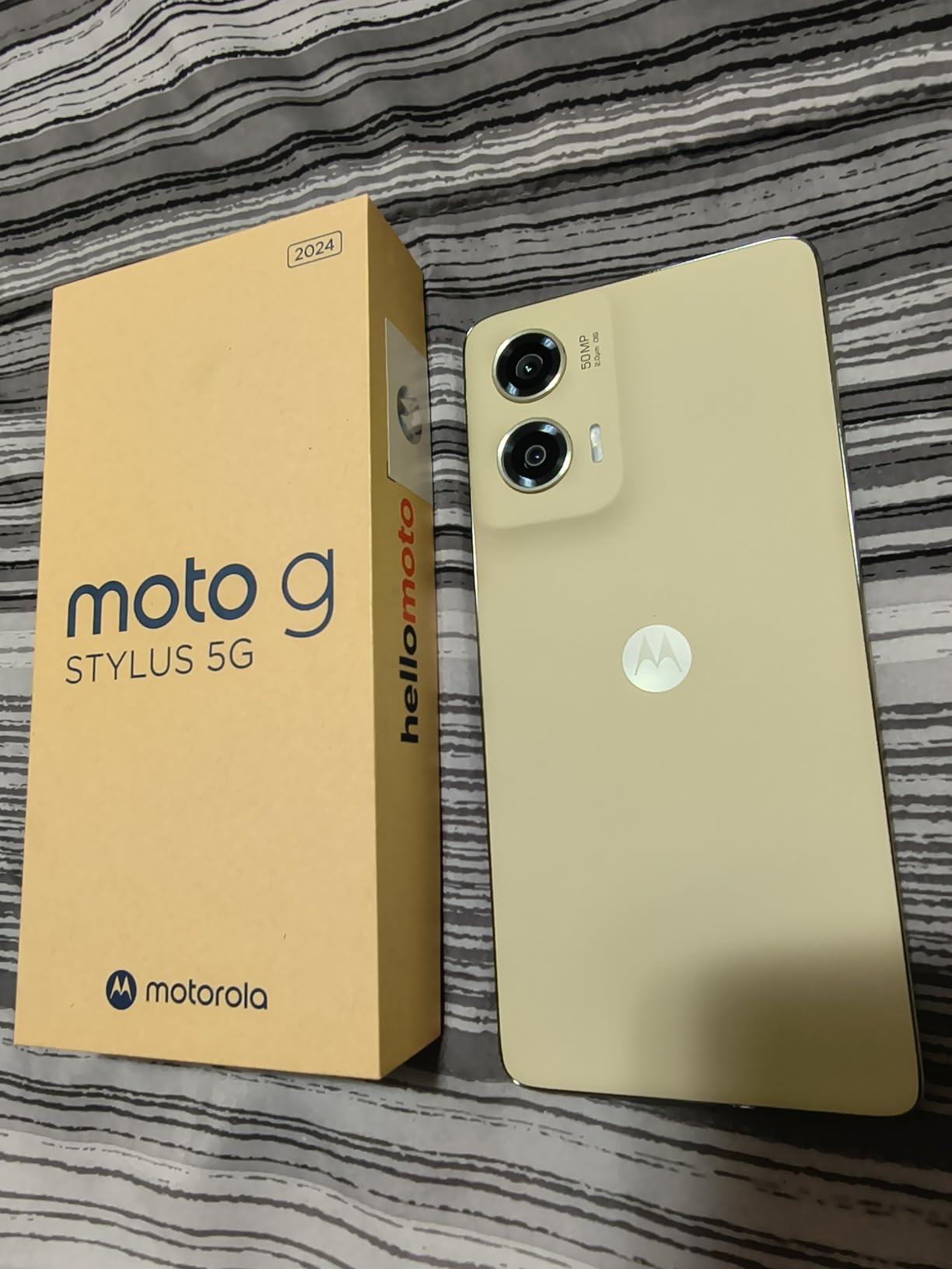 Motorola Moto G Stylus 5G | 2024 | Unlocked | Made for US 8/128GB | 50MP Camera | Caramel Latte customer photo 2