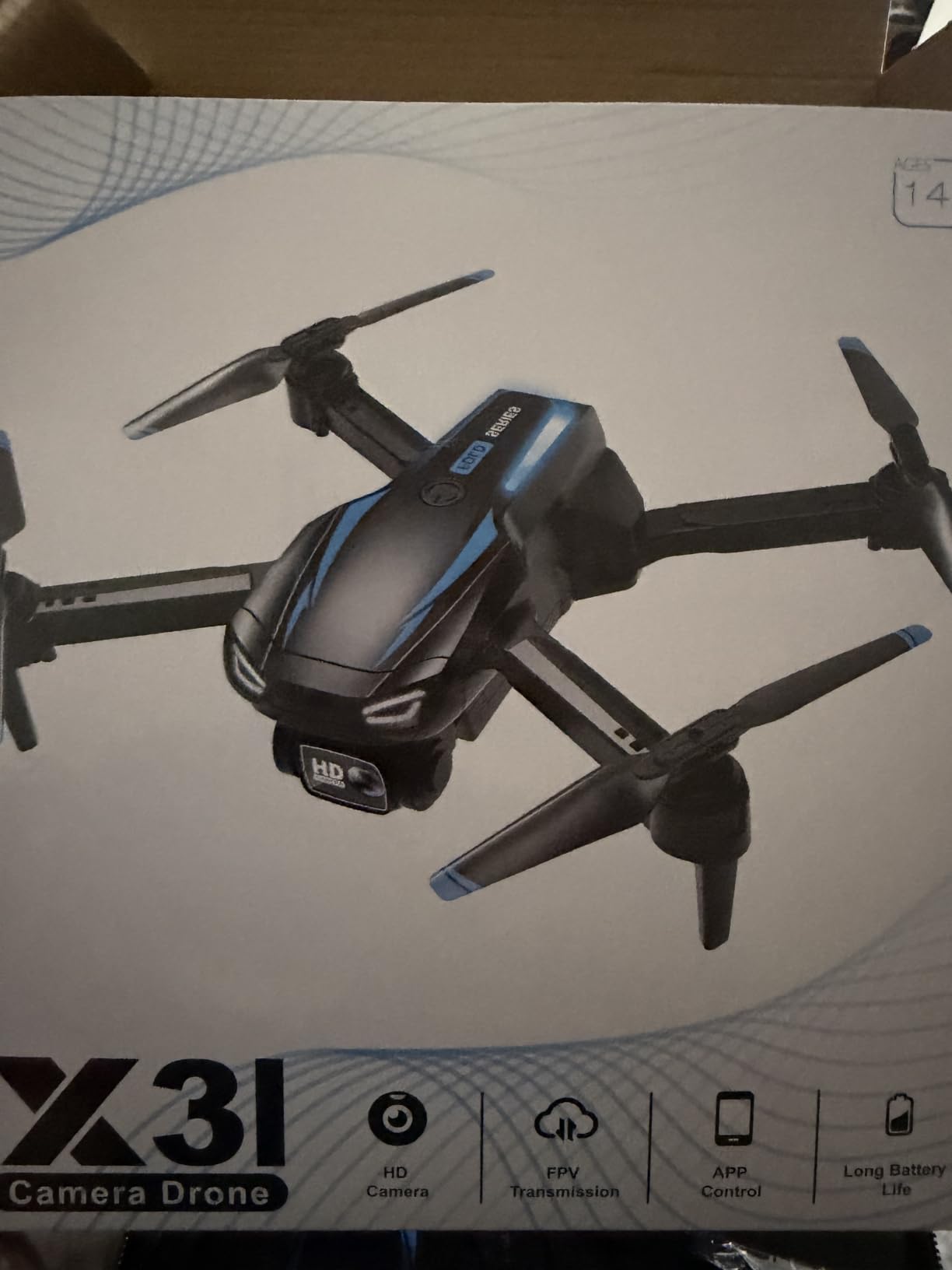 Drone with 1080P Camera, Foldable Remote Control Quadcopter for Adults Beginners, Mini Drone with Stable Hover, Waypoint Fly, 3D Flips, One Key Start, 2 Batteries, Easy to Fly Indoors and Outdoors customer photo 1