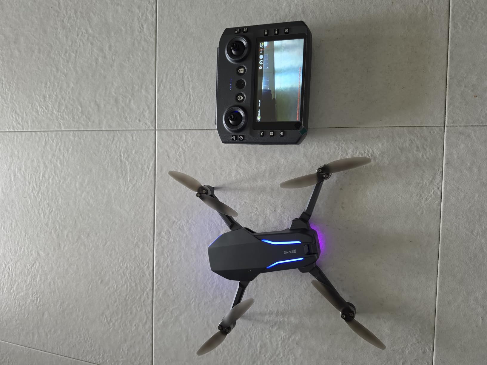 Drone with 1080P Camera, Foldable Remote Control Quadcopter for Adults Beginners, Mini Drone with Stable Hover, Waypoint Fly, 3D Flips, One Key Start, 2 Batteries, Easy to Fly Indoors and Outdoors customer photo 2