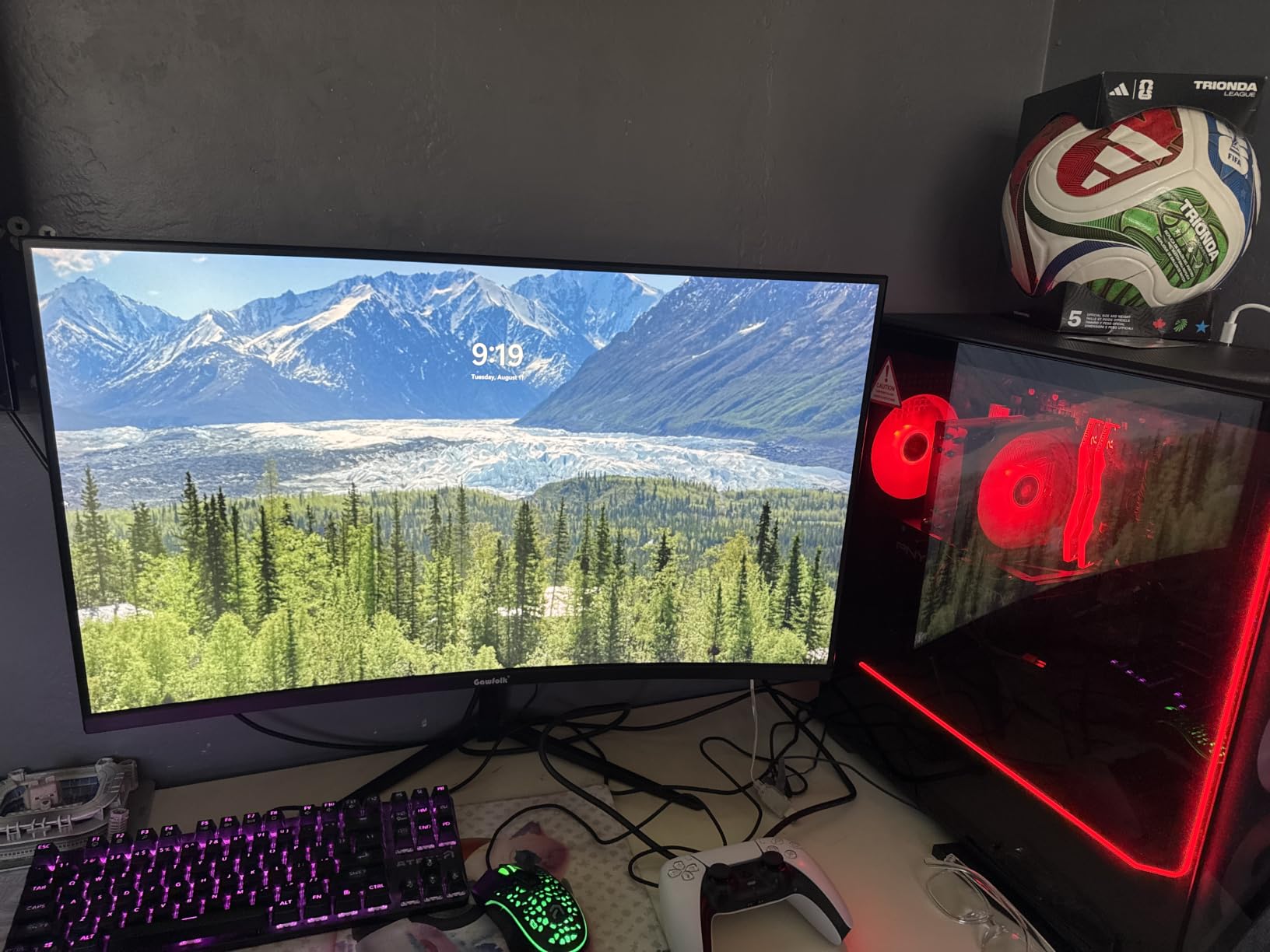 Gawfolk 27-inch IPS 4K UHD Monitor, Ultra-Clear 3840×2160p PC Scree customer photo 1