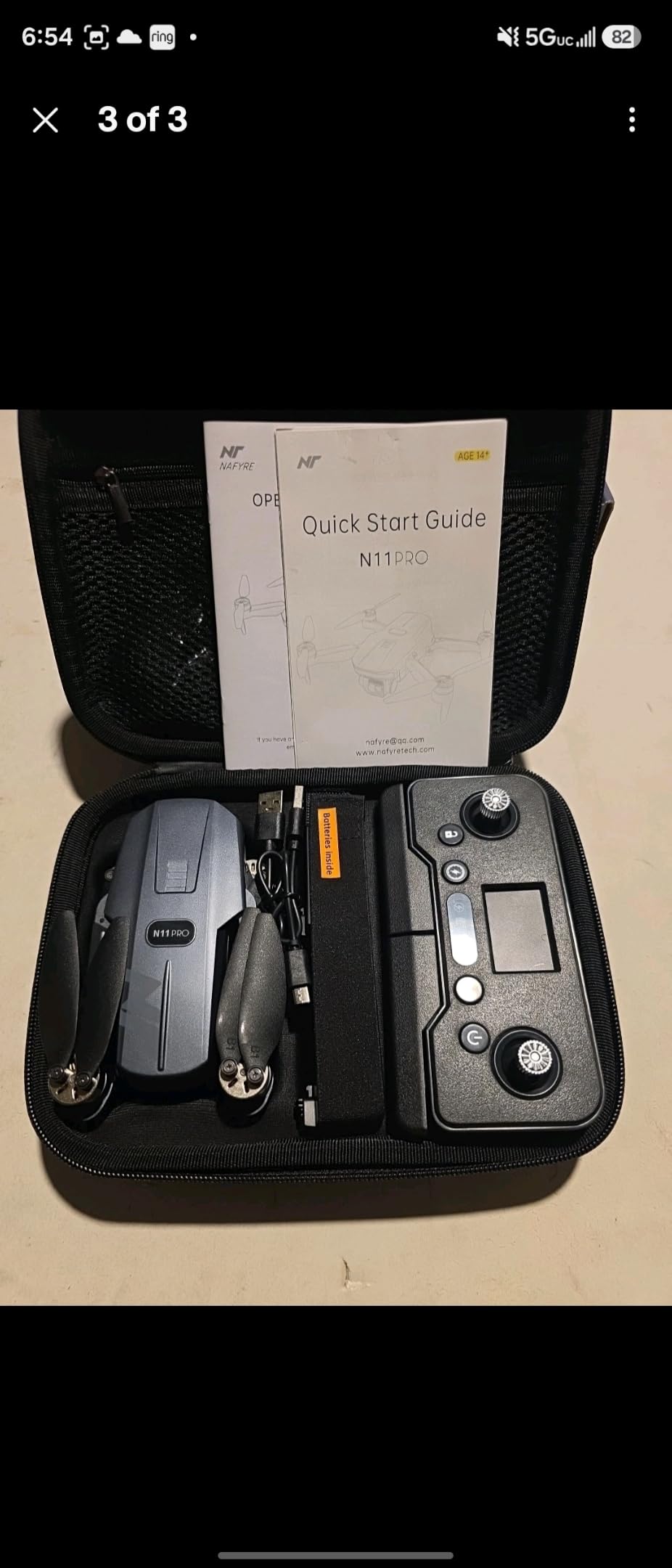 4K UHD GPS Drone with Camera for Adults N11 Pro, 90 Min 3 Battery Flight customer photo 1