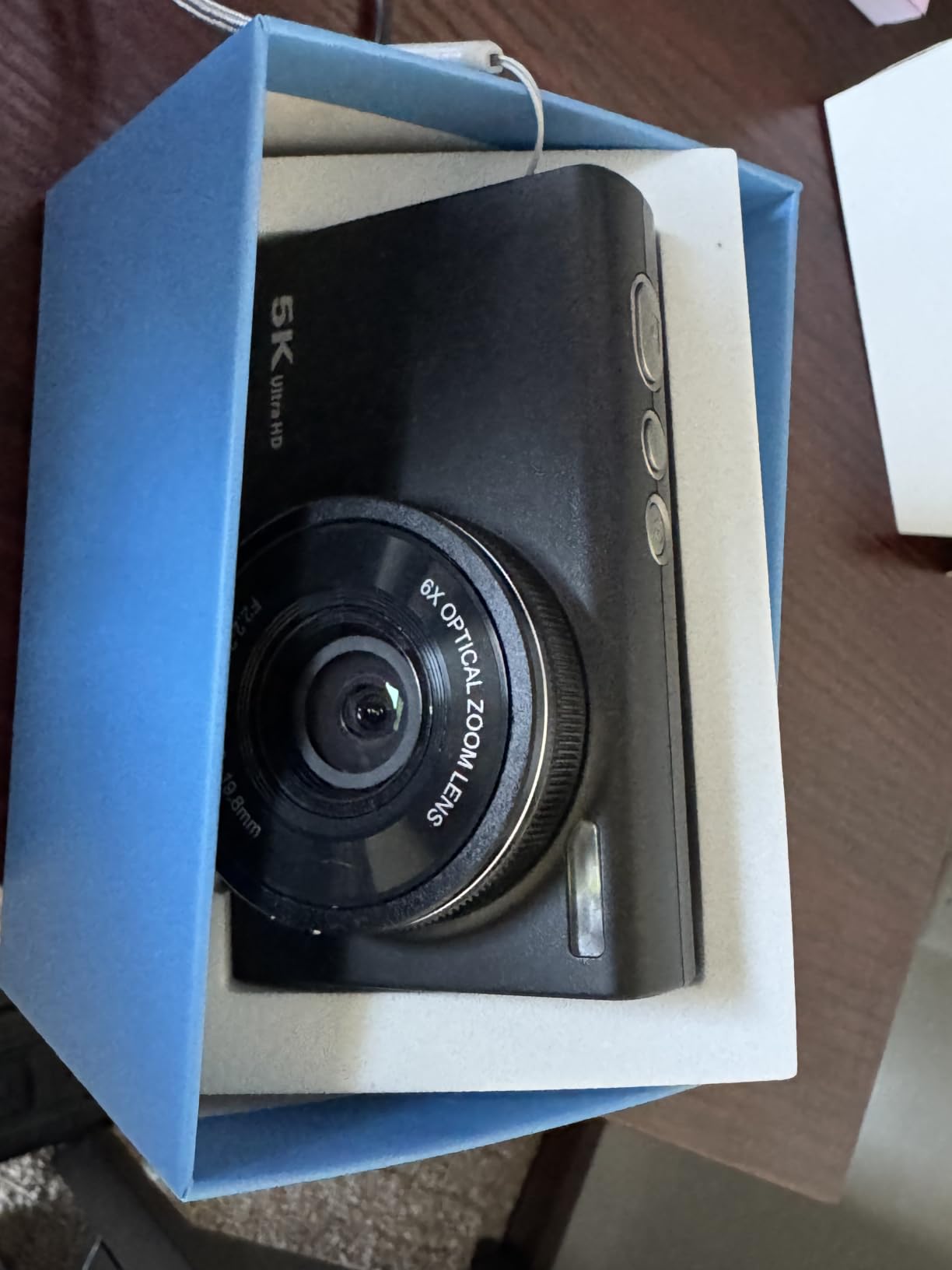 Jukanur 5K Digital Camera, 96MP Cameras for Photography with 6X Optical Zoom, Autofocus Vlogging Camera for YouTube, 64GB Card customer photo 2