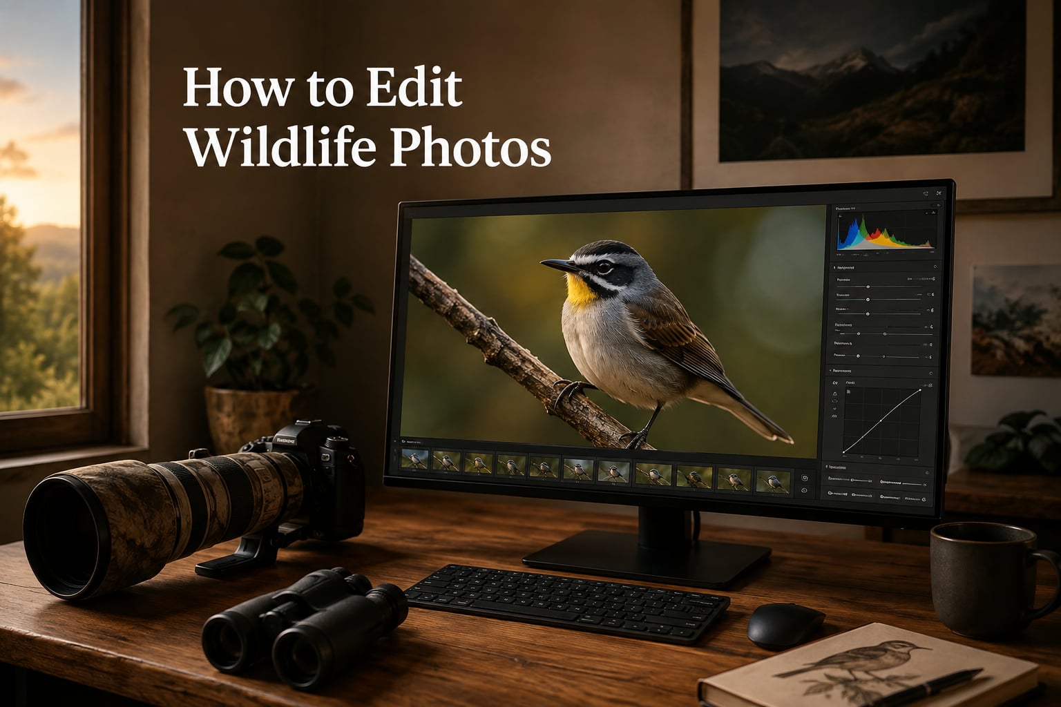 How to Edit Wildlife Photos