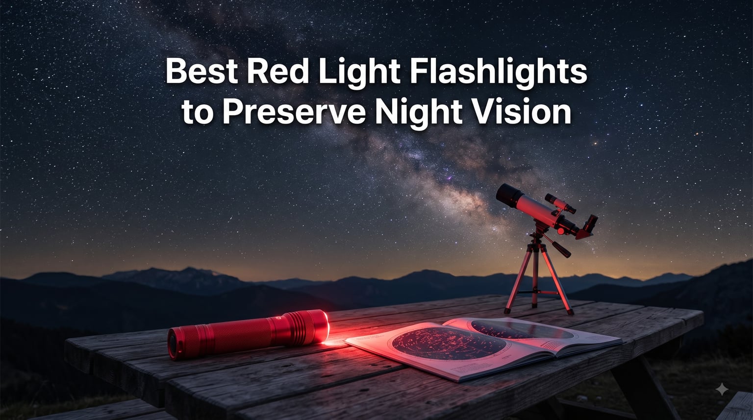 Best Red Light Flashlights Preserve Night Vision