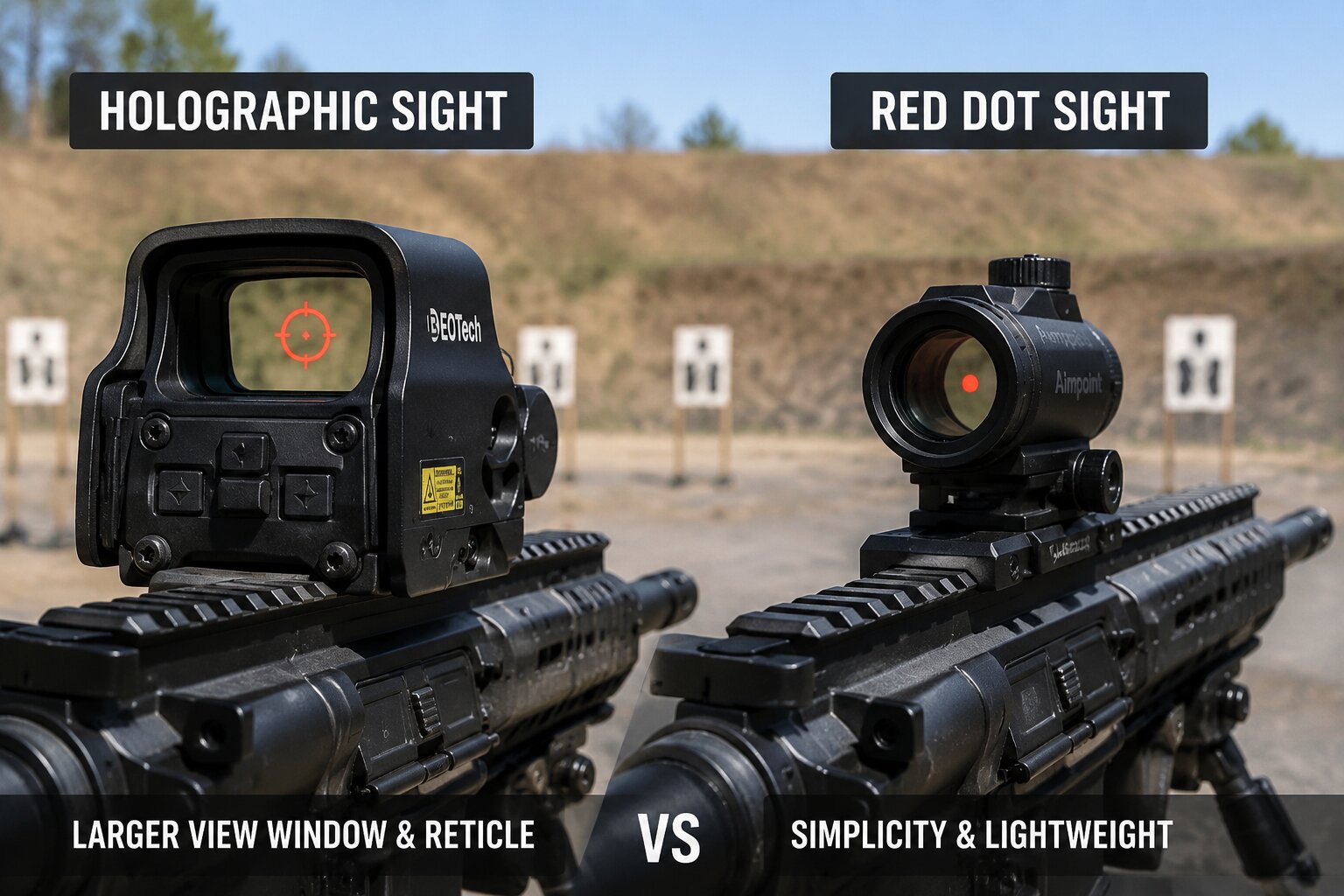 Holographic vs Red Dot Sights: Which is Better for Fast Acquisition?