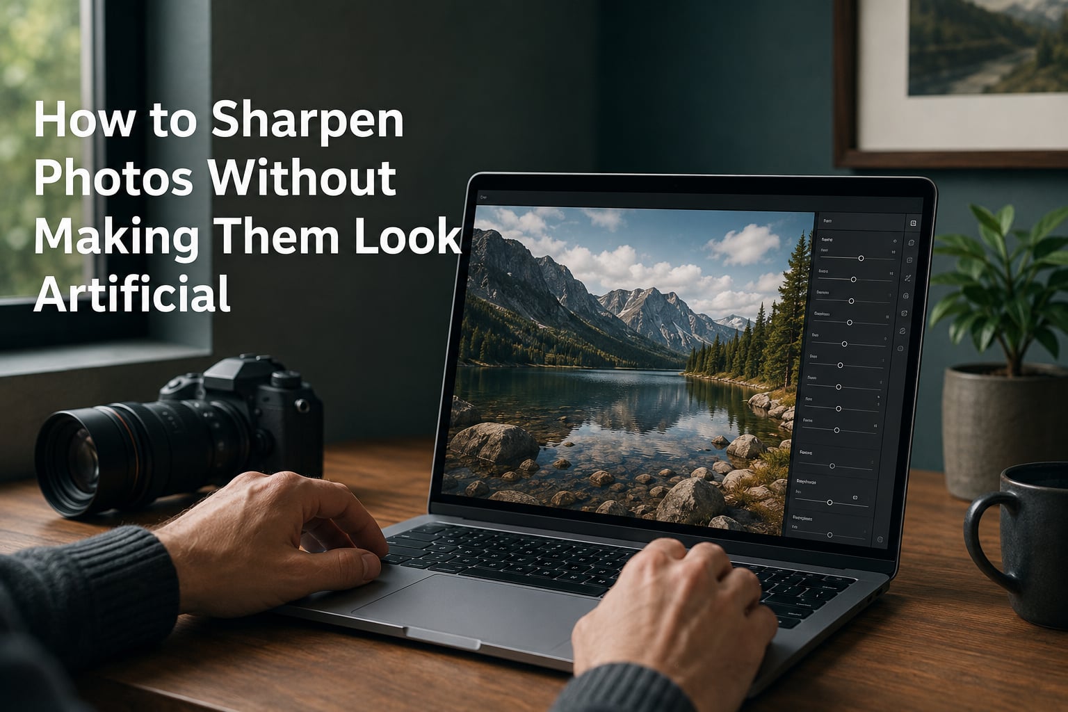 How to Sharpen Photos Without Making Them Look Artificial