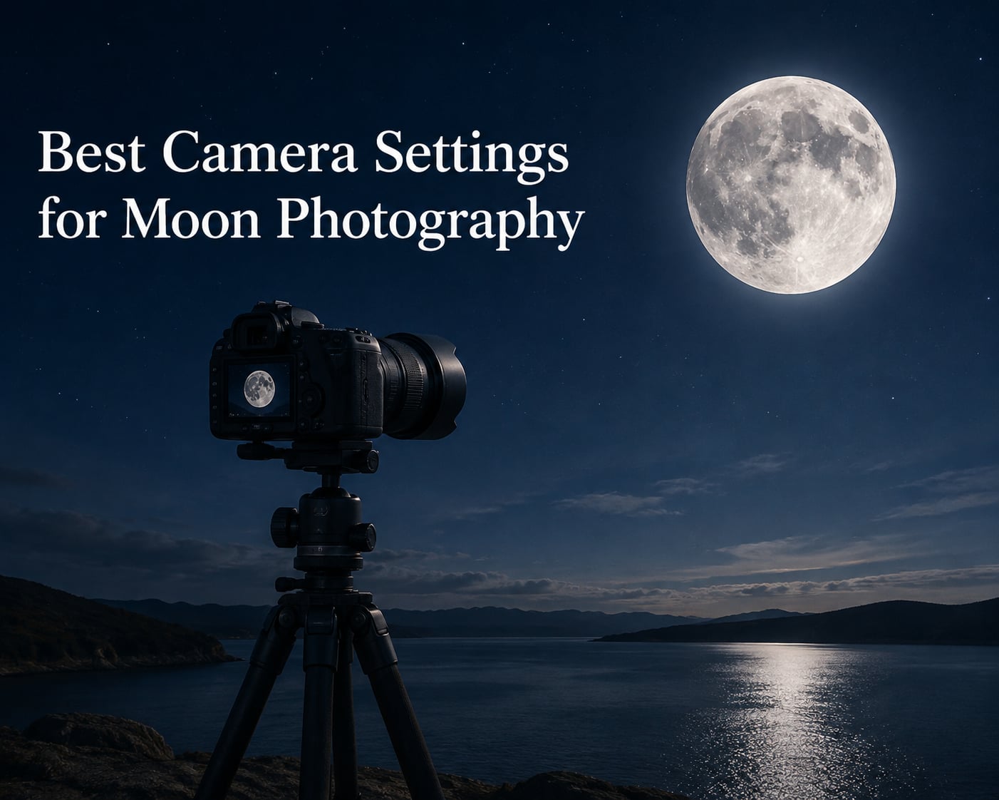Best Camera Settings for Moon Photography