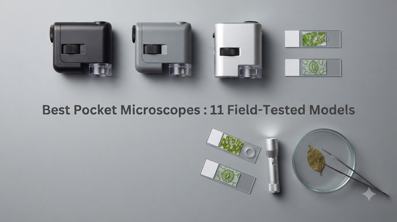 Best Pocket Microscopes [cy]: 11 Field-Tested Models
