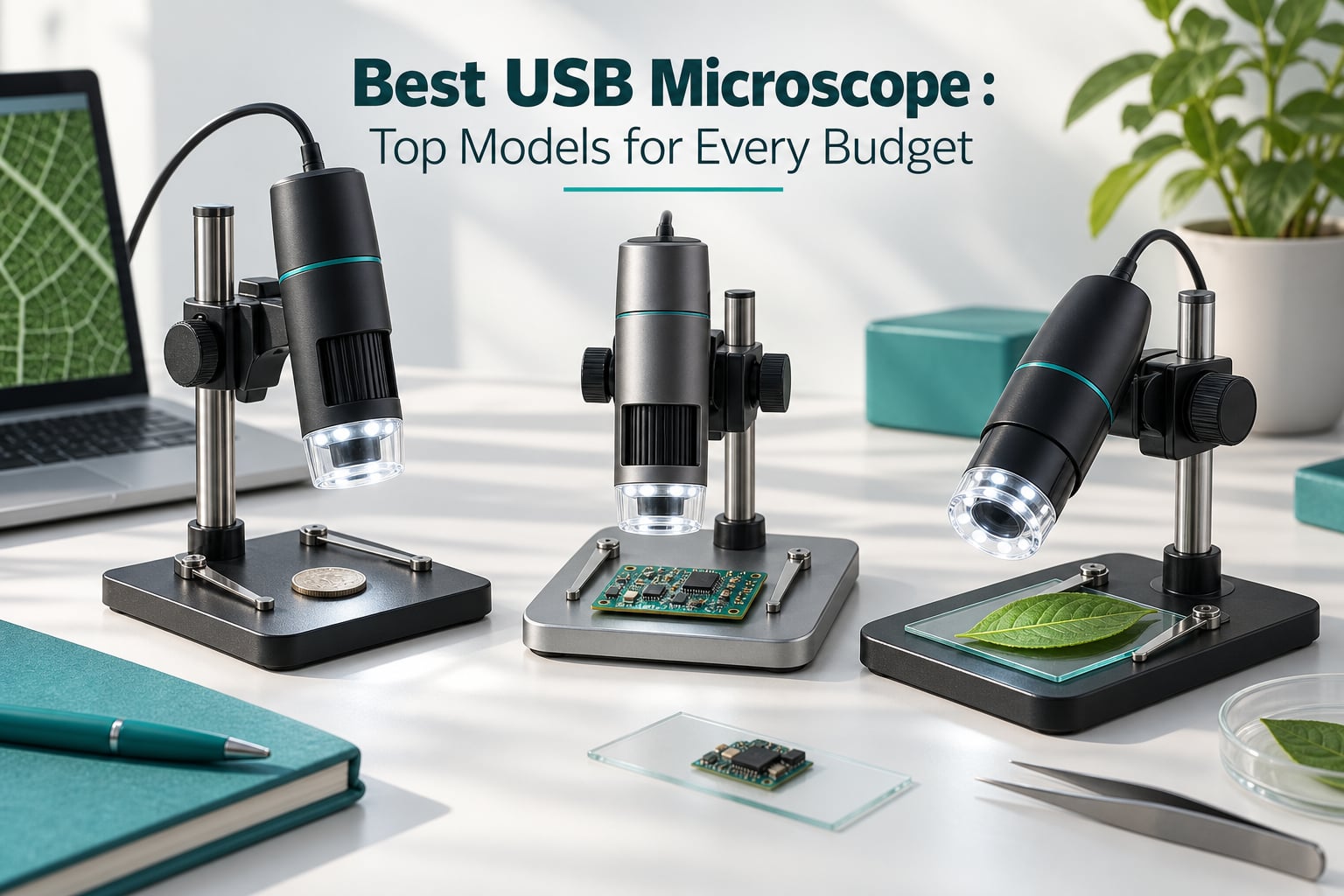 Best USB Microscope [cy]: 12 Top Models for Every Budget