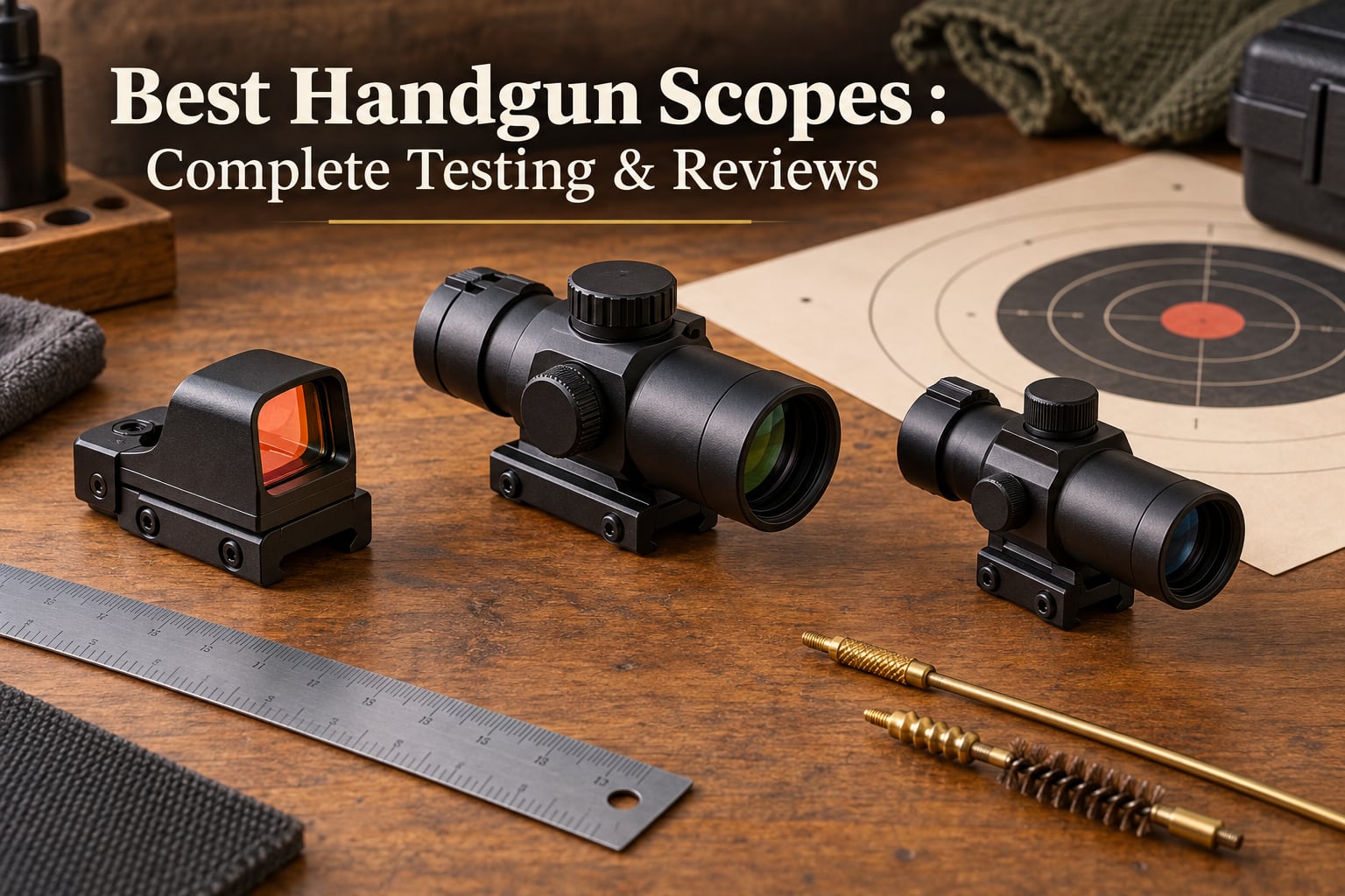 Best Handgun Scopes [cy]: Complete Testing & Reviews