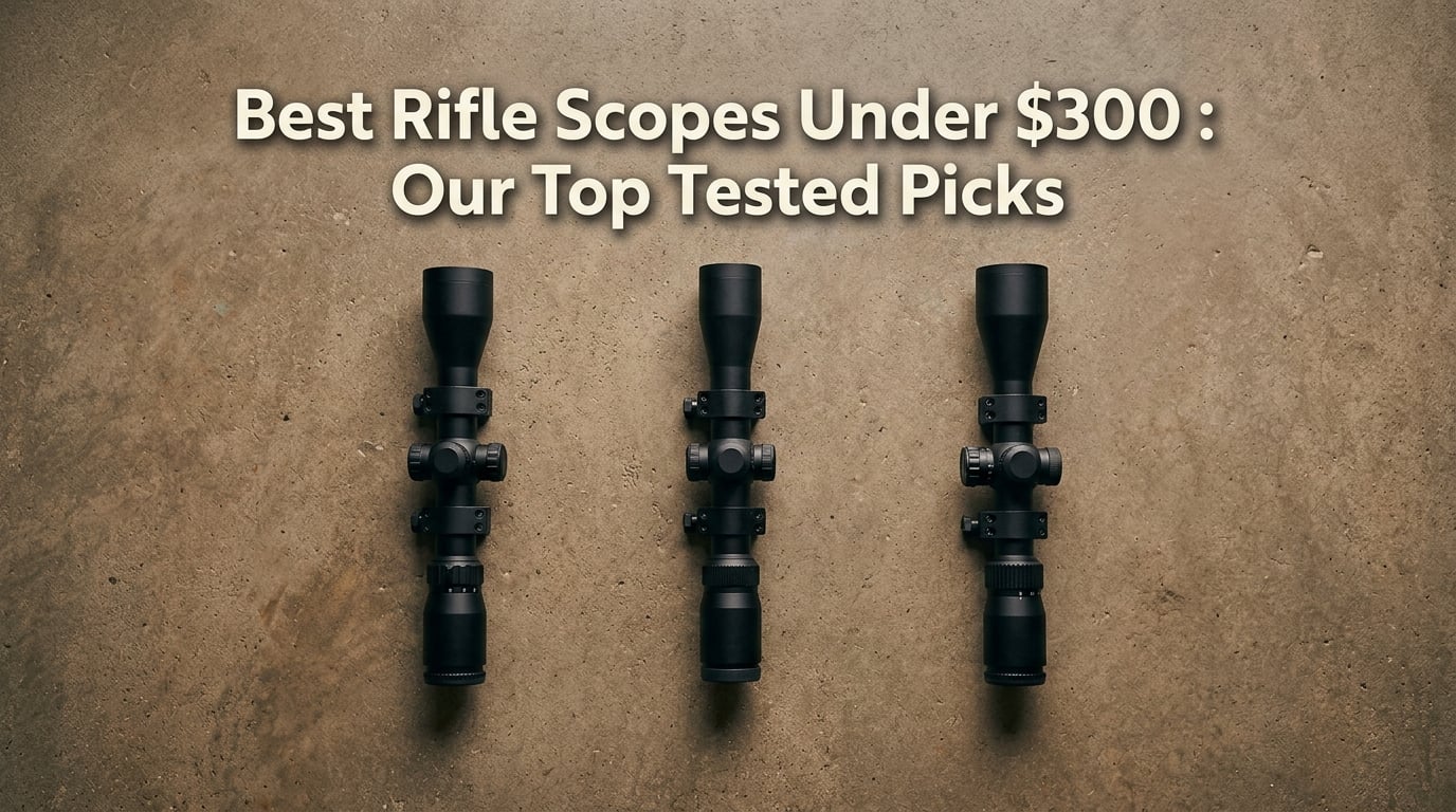 Best Rifle Scopes Under $300 in [cy]: Our Top 12 Tested Picks