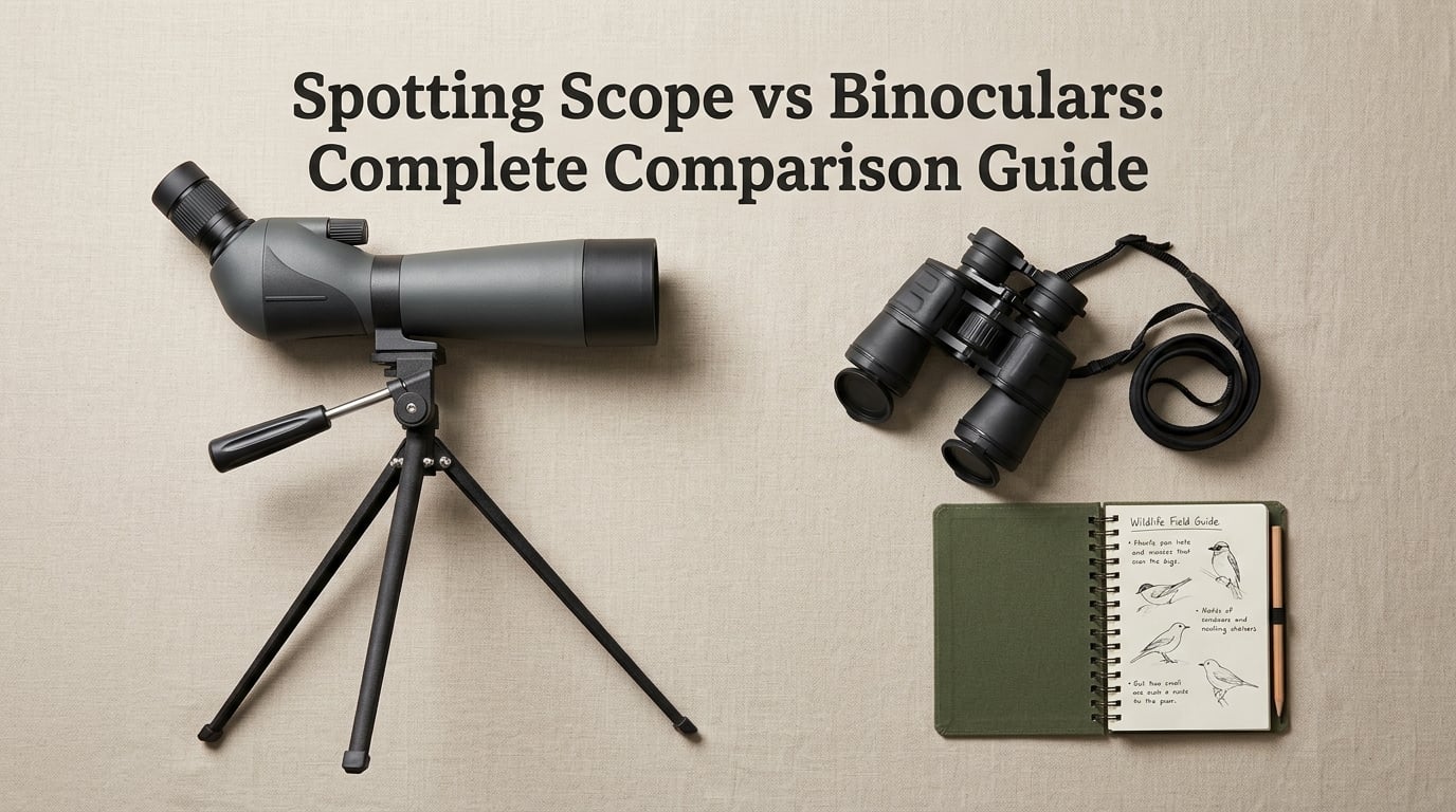 Spotting Scope vs Binoculars: Complete [cy] Comparison Guide