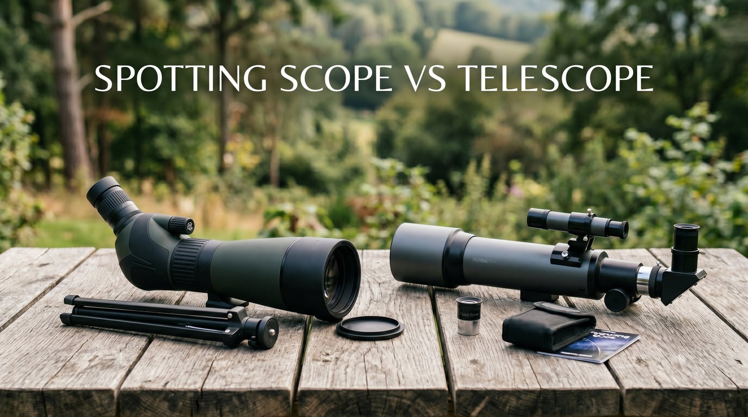 Spotting Scope vs Telescope: Which Should You Choose?