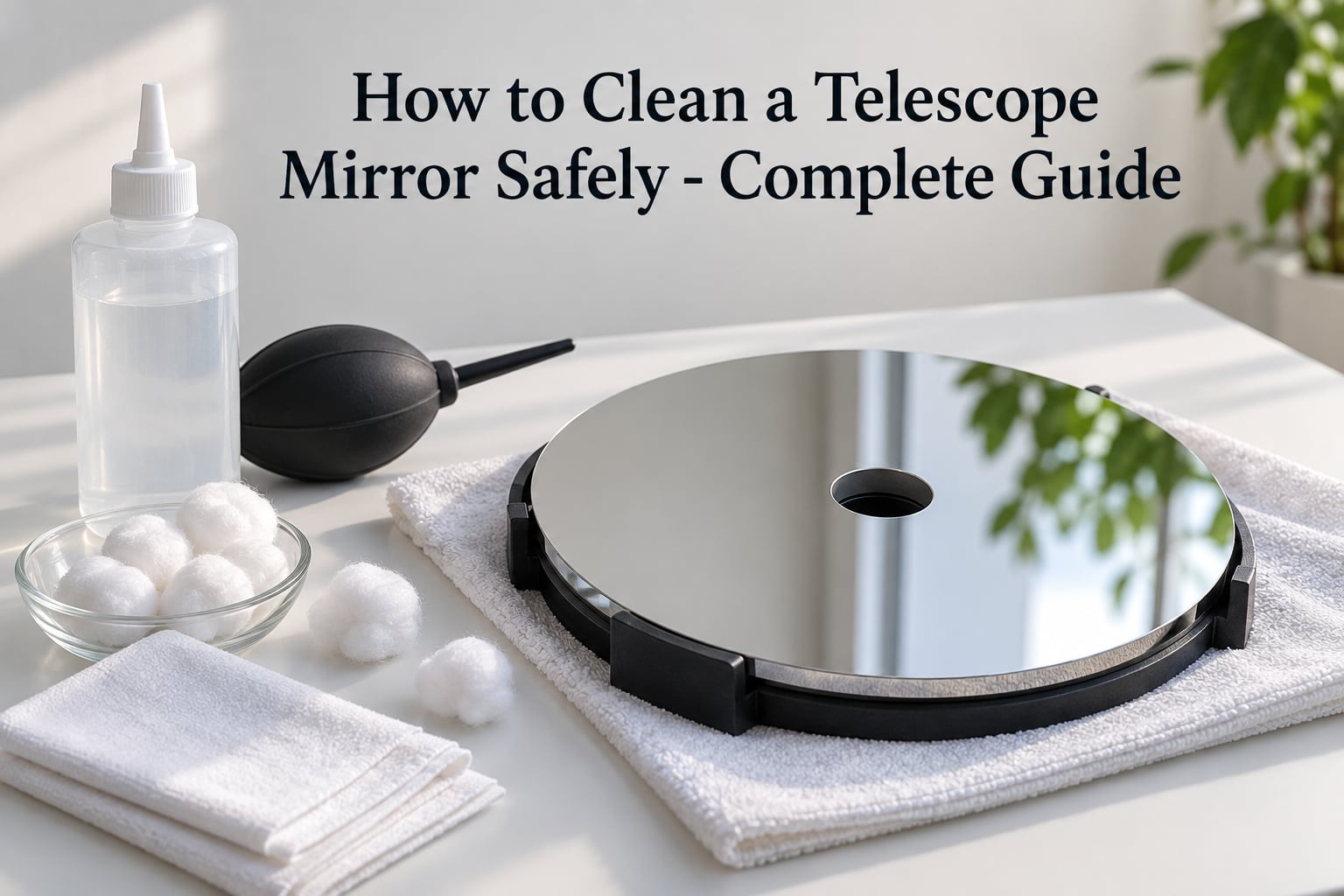 How to Clean a Telescope Mirror Safely - Complete Guide [cy]