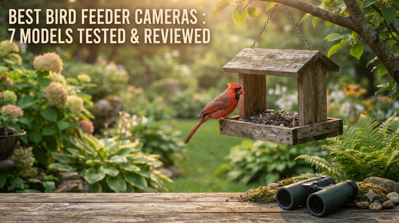 Best Bird Feeder Cameras [cy]: 7 Models Tested & Reviewed