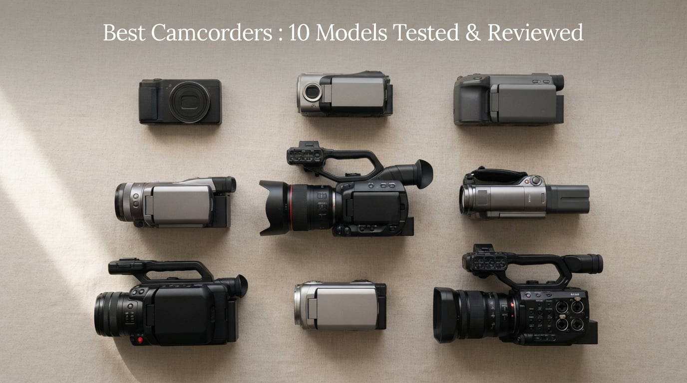 Best Camcorders [cy]: 10 Models Tested & Reviewed