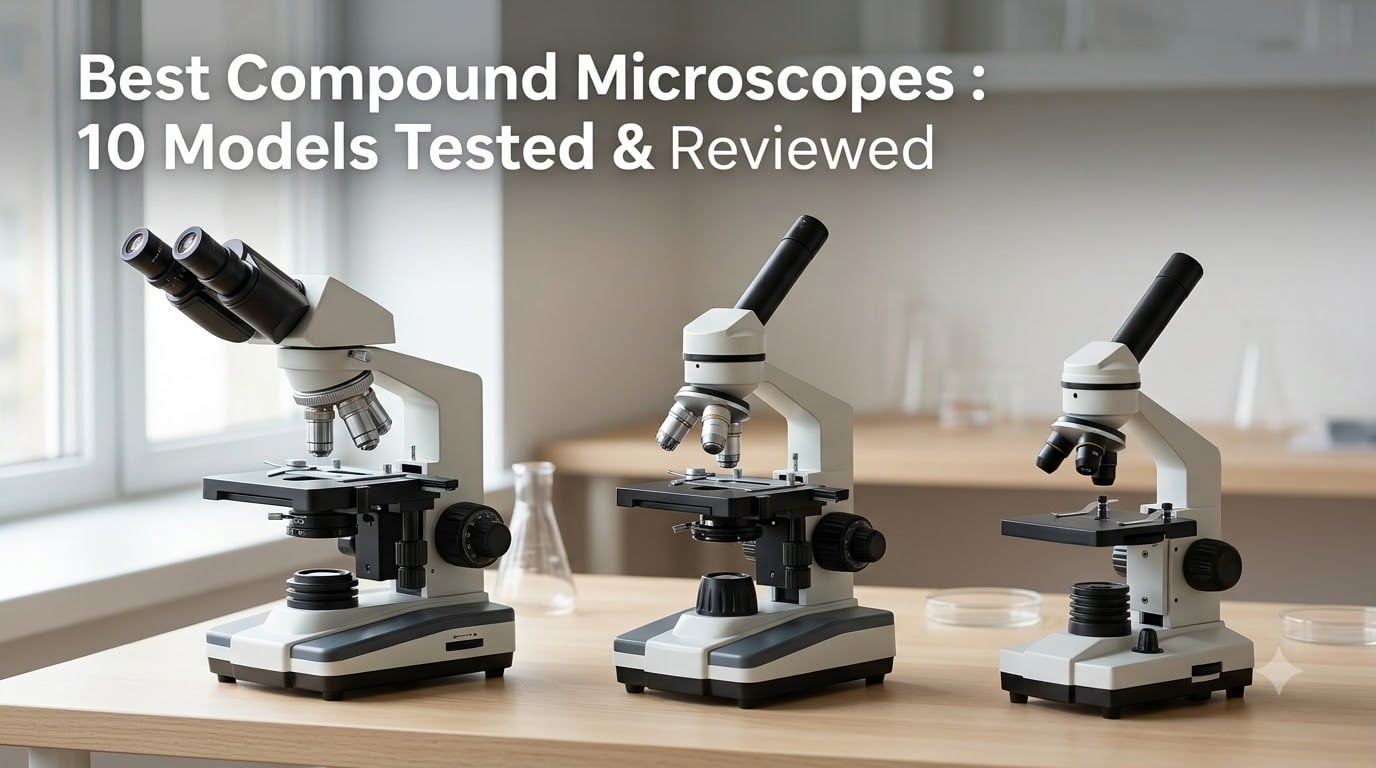 Best Compound Microscopes [cy]: 10 Models Tested & Reviewed
