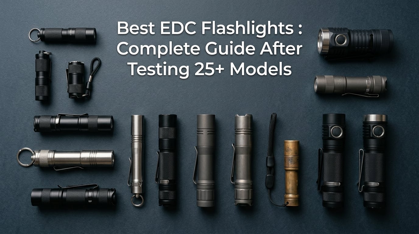 Best EDC Flashlights [cy]: Complete Guide After Testing 25+ Models