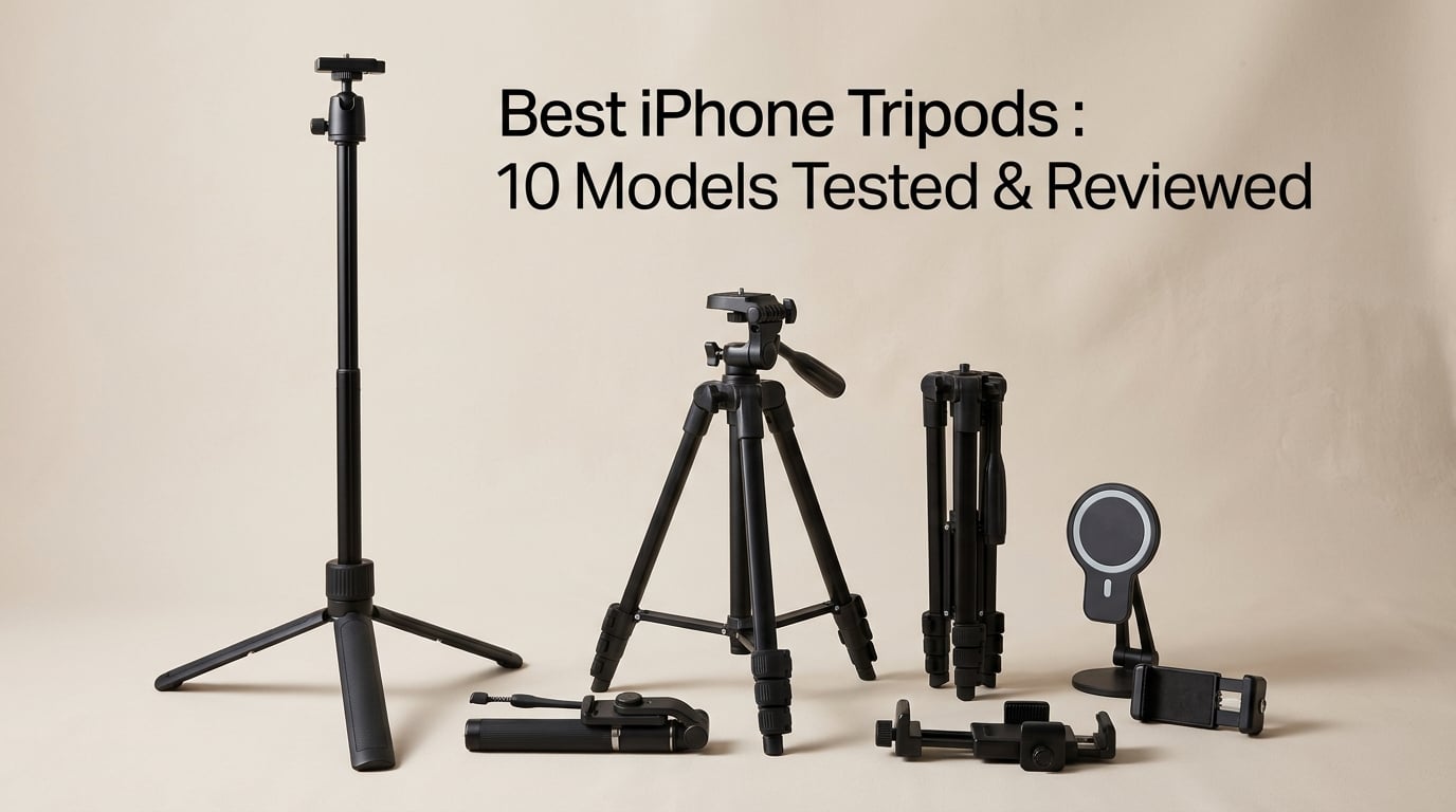 Best iPhone Tripods [cy]: 10 Models Tested & Reviewed
