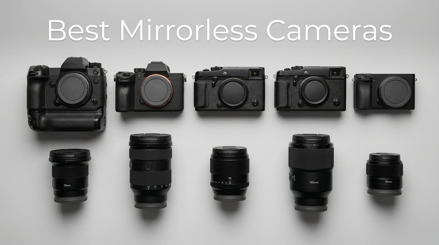 Best Mirrorless Cameras [cy]: 7 Models Tested & Reviewed