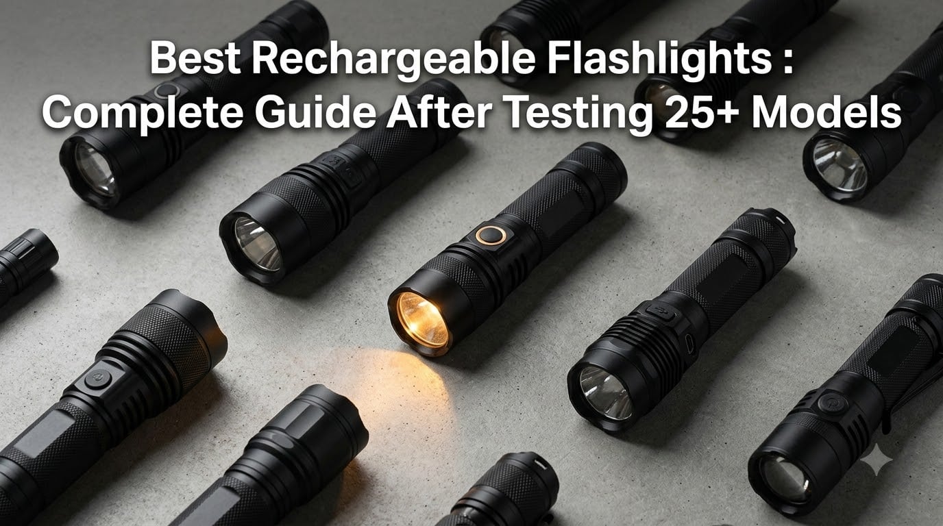 Best Rechargeable Flashlights [cy]: Complete Guide After Testing 25+ Models