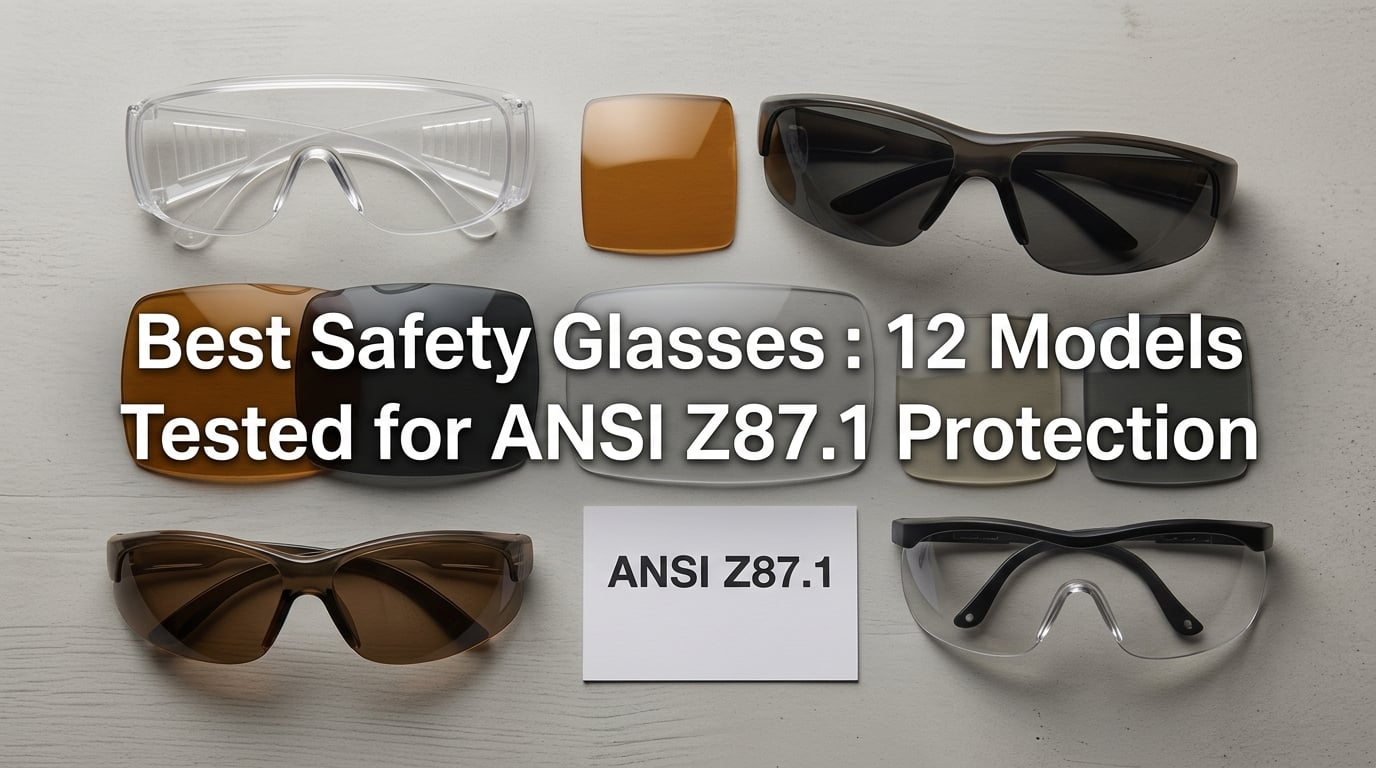 Best Safety Glasses [cy]: 12 Models Tested for ANSI Z87.1 Protection