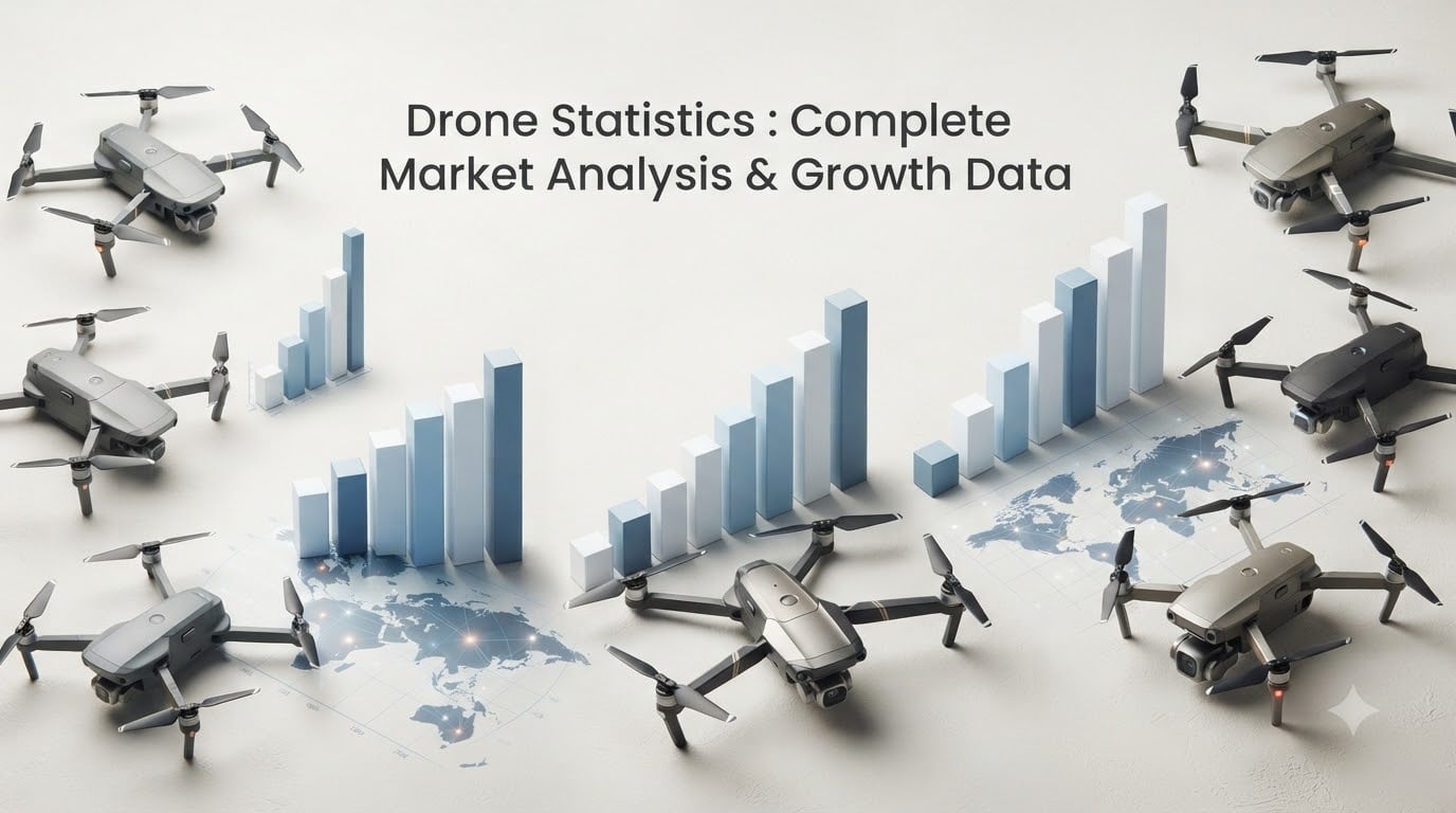 Drone Statistics [cy]: Complete Market Analysis & Growth Data