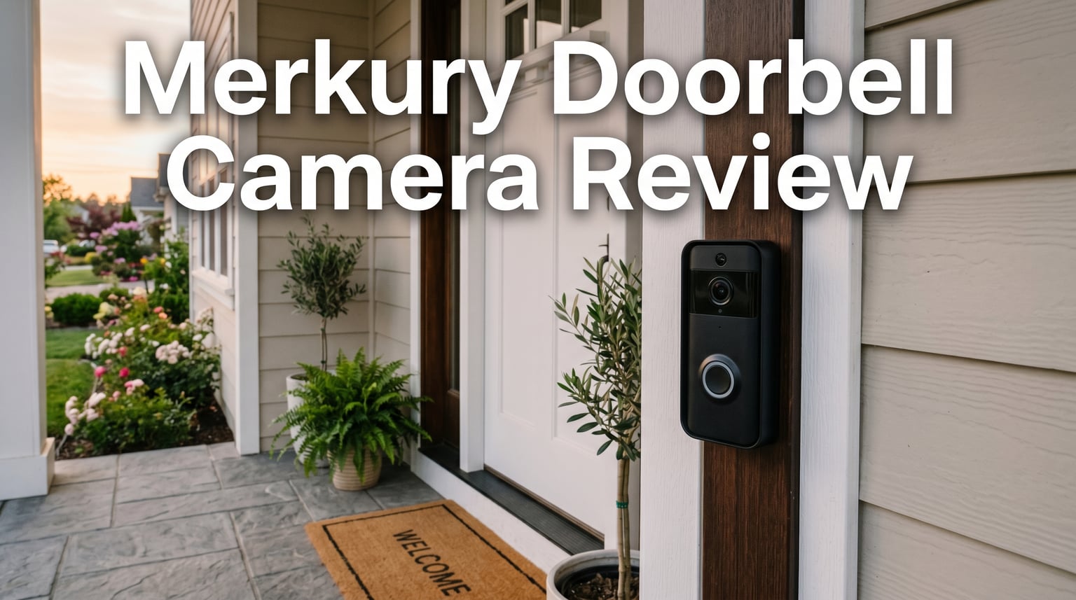 Merkury Doorbell Camera Review [cy]: Budget Smart Security Worth It?