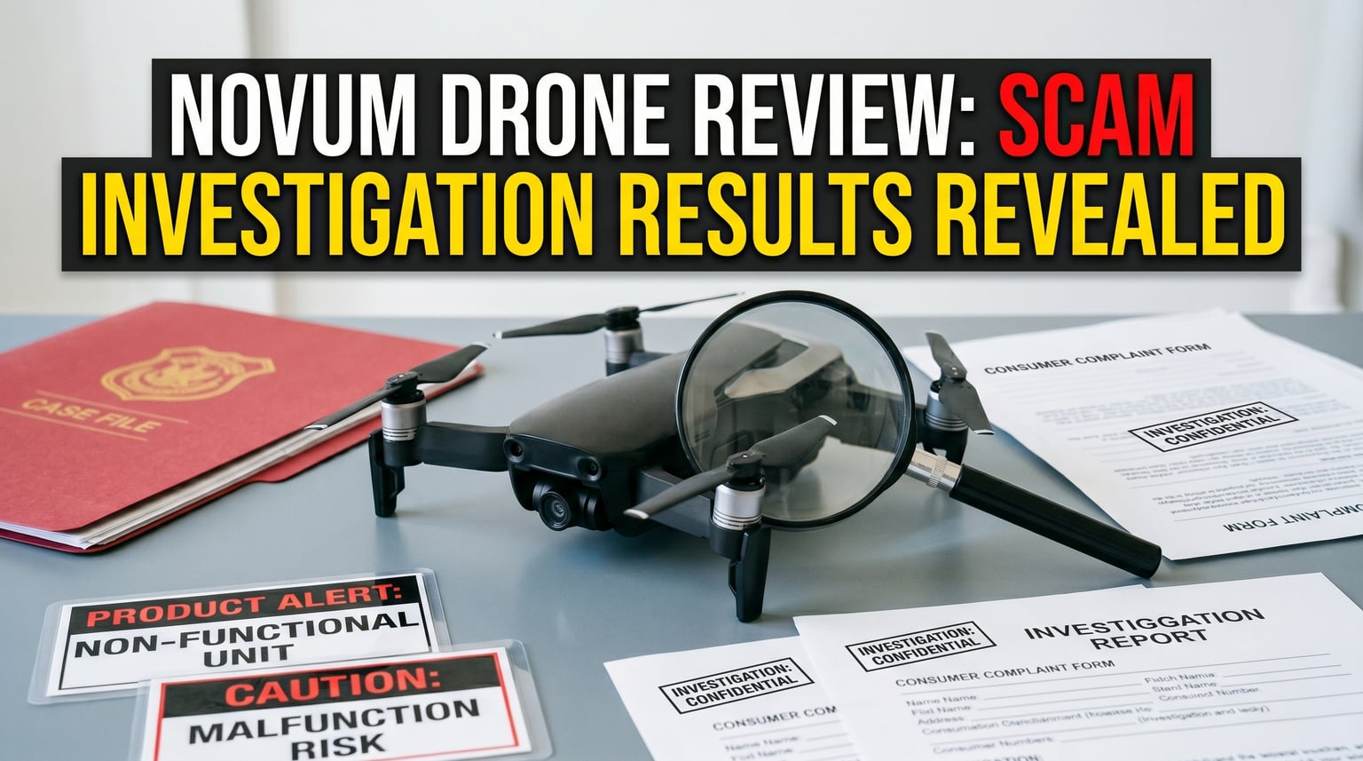 Novum Drone Review [cy]: Scam Investigation Results Revealed