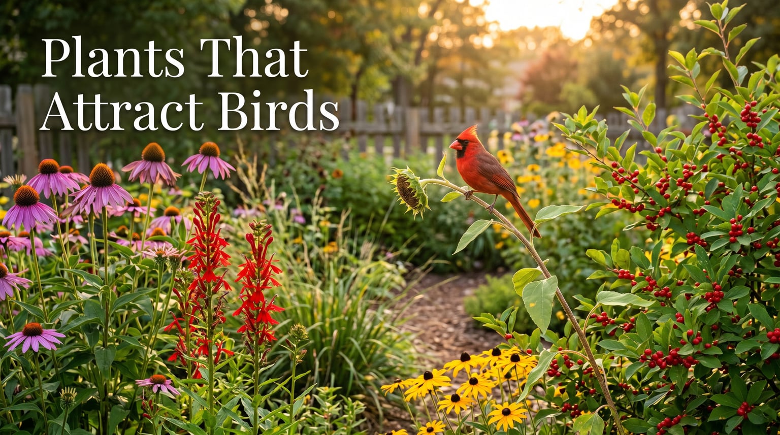 Plants That Attract Birds: Create Your Backyard Bird Paradise [cy]