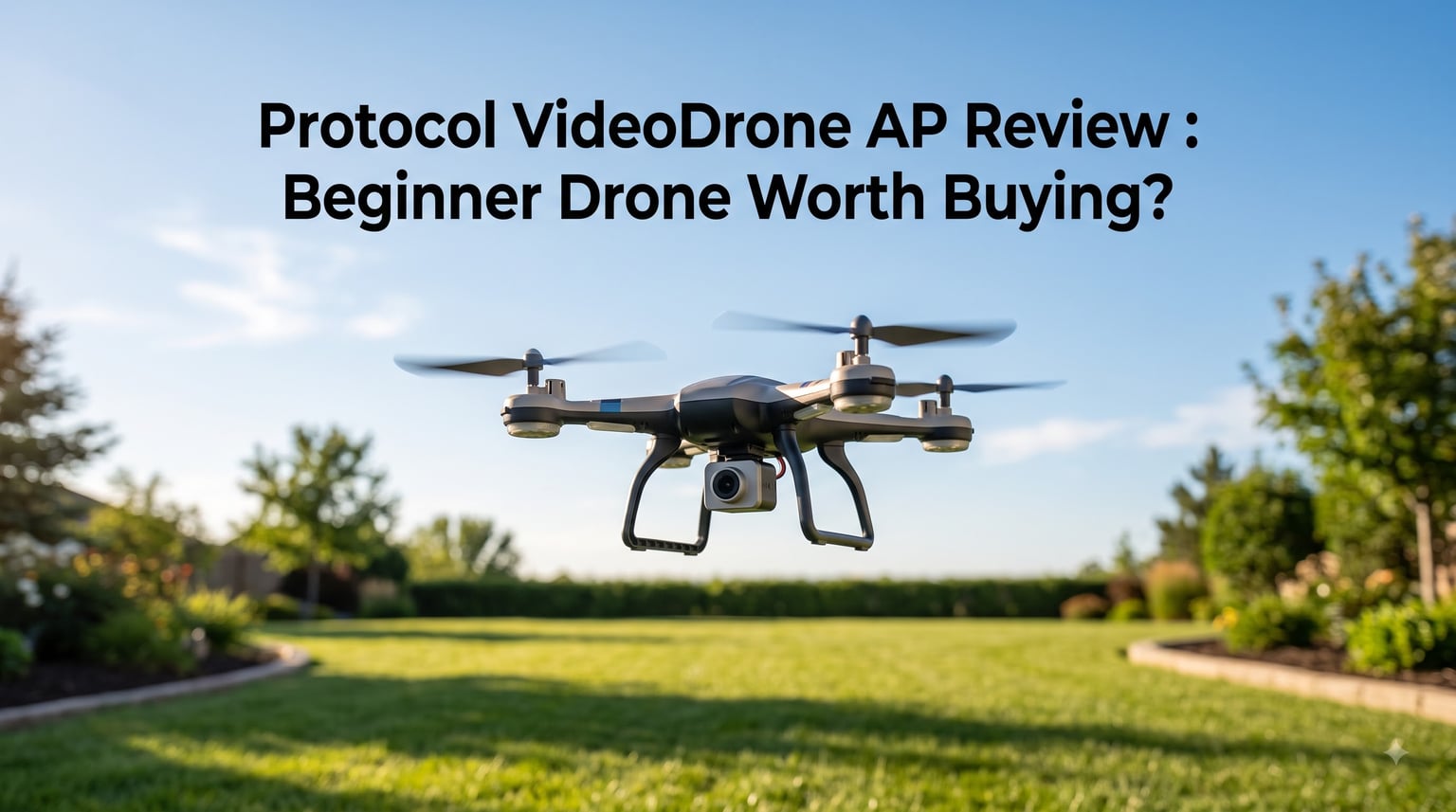 Protocol VideoDrone AP Review [cy]: Beginner Drone Worth Buying?