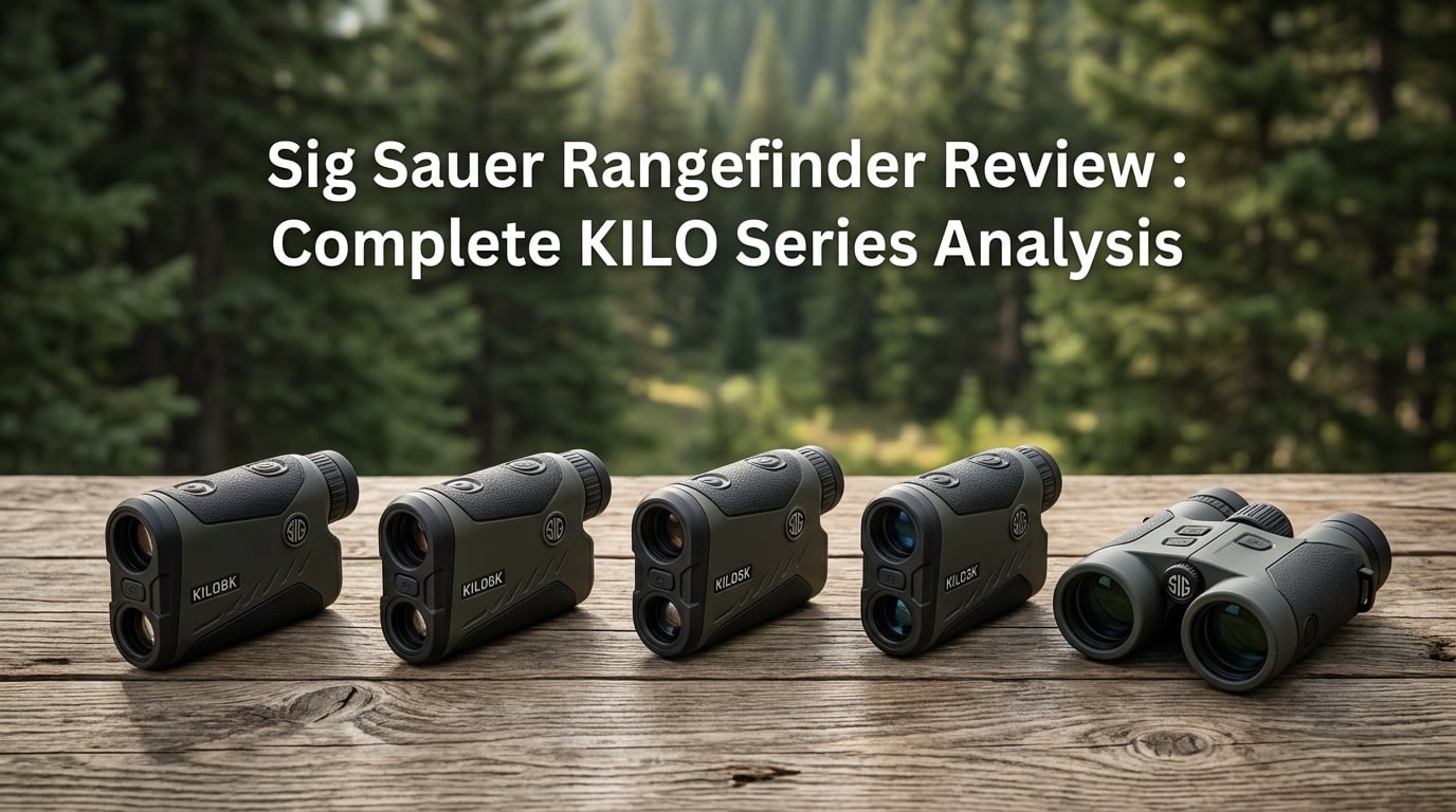 Sig Sauer Rangefinder Review [cy]: Complete KILO Series Analysis