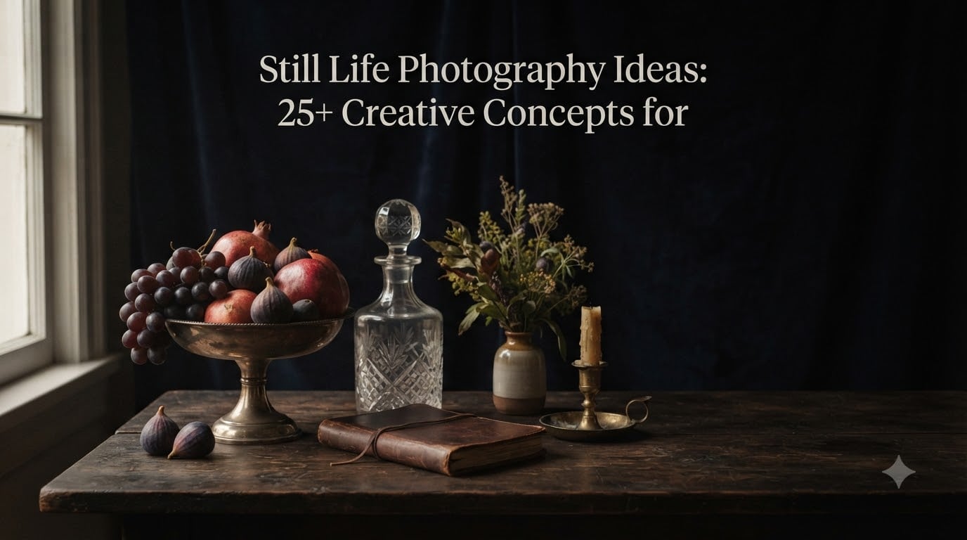 Still Life Photography Ideas: 25+ Creative Concepts for [cy]