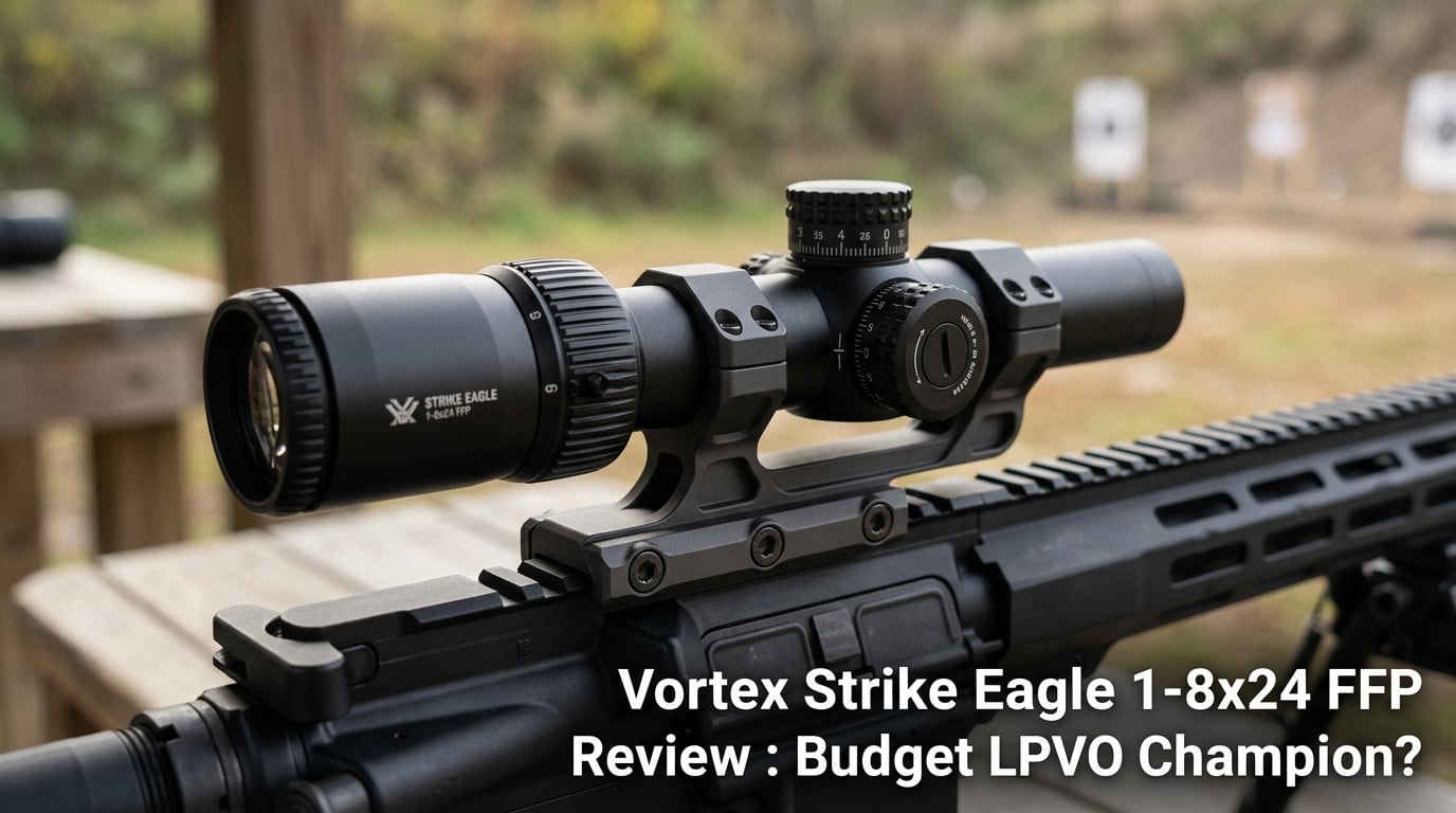 Vortex Strike Eagle 1-8x24 FFP Review [cy]: Budget LPVO Champion?