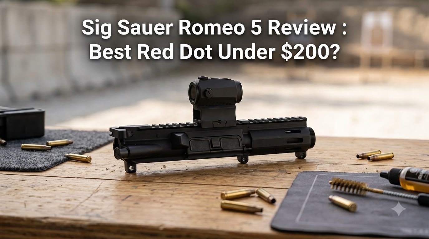Sig Sauer Romeo 5 Review [cy]: Best Red Dot Under $200?