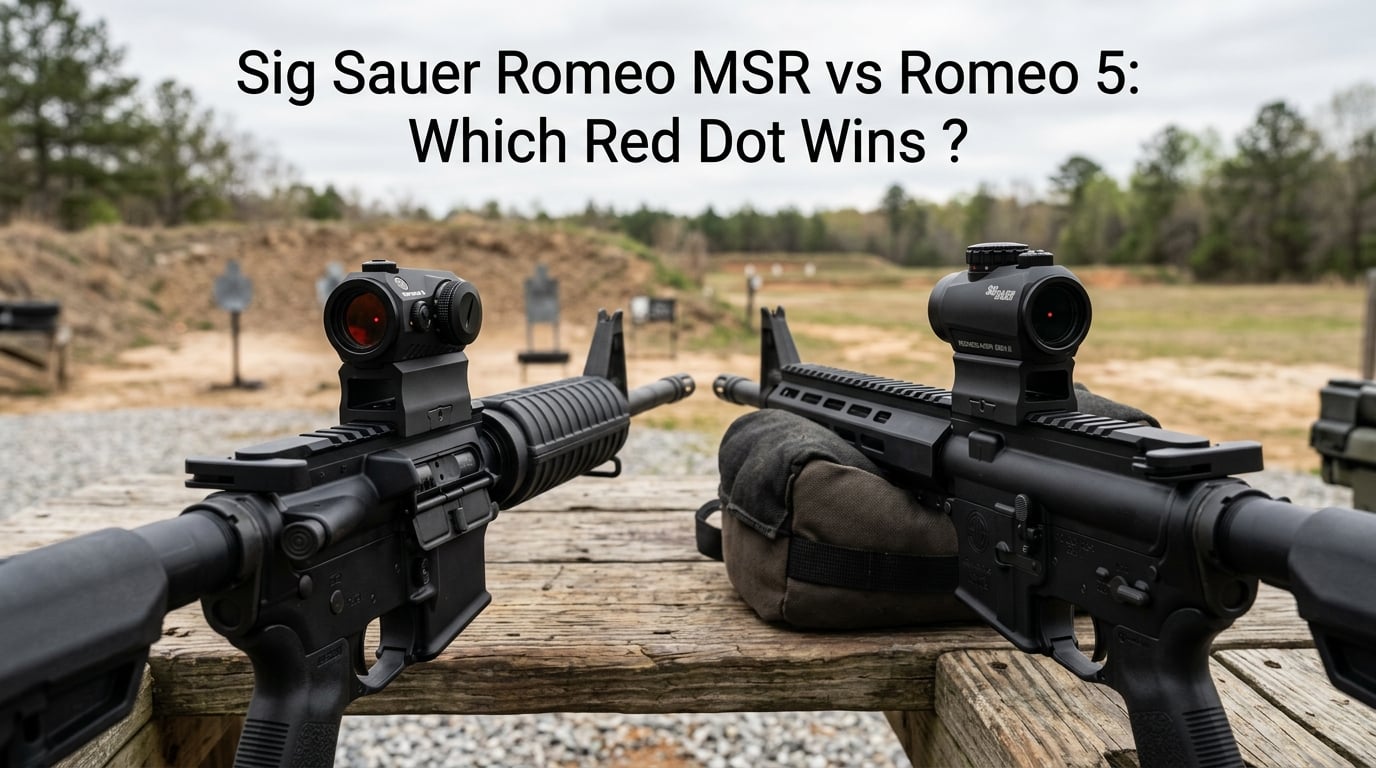 Sig Sauer Romeo MSR vs Romeo 5: Which Red Dot Wins [cy]?