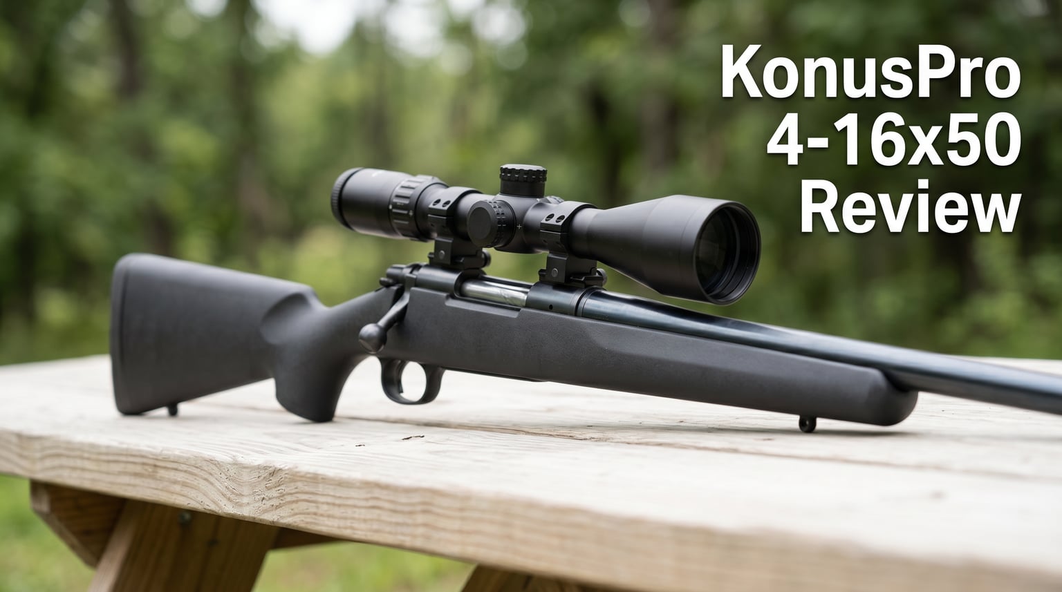 KonusPro 4-16x50 Review [cy]: Budget Scope Performance Test