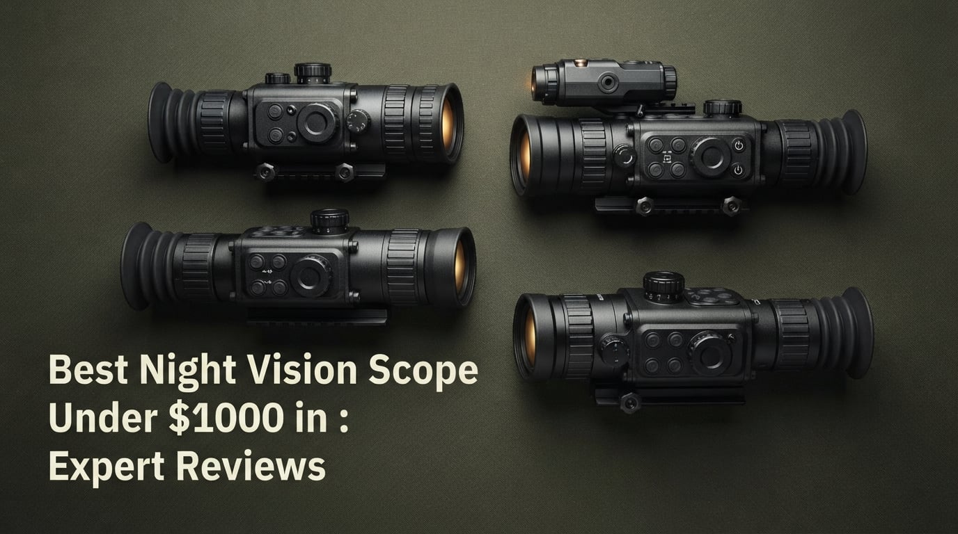 Best Night Vision Scope Under $1000 in [cy]: Expert Reviews